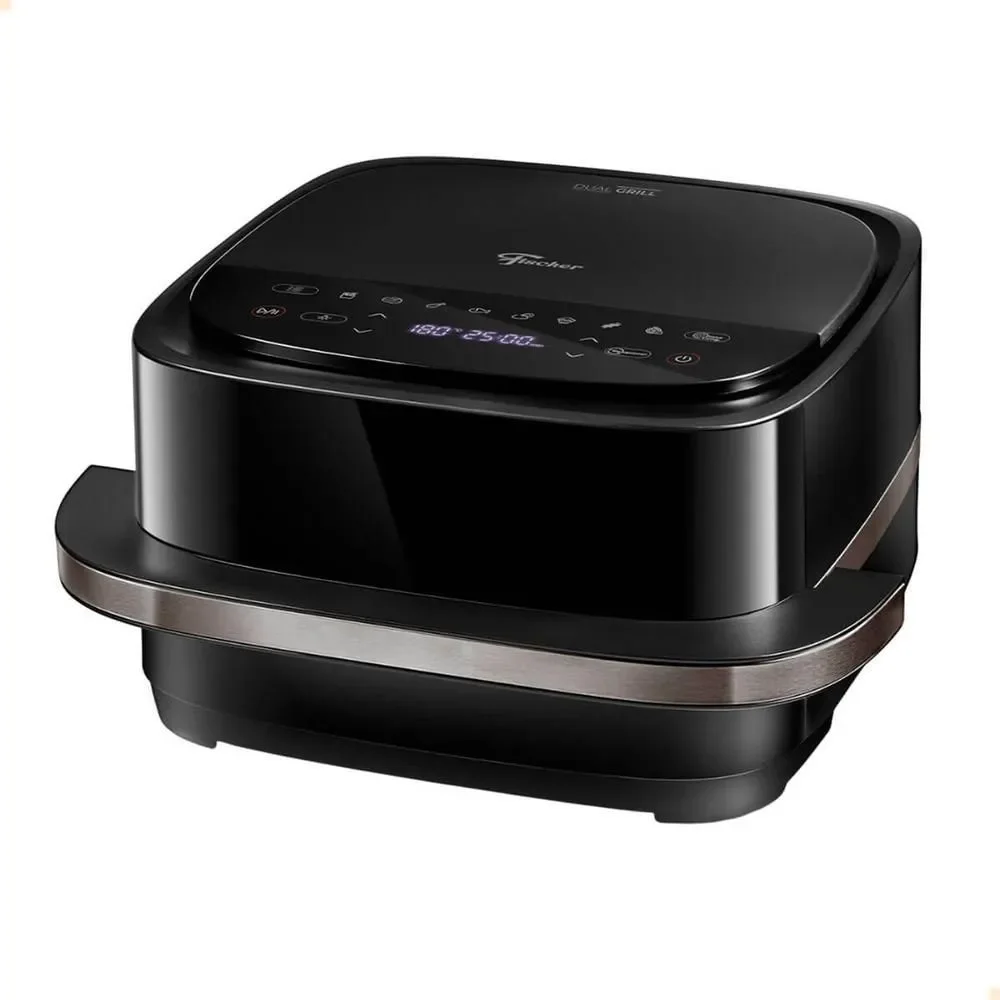 Fritadeira Air Fryer Fischer Dual Grill 4 Litros Digital 220V