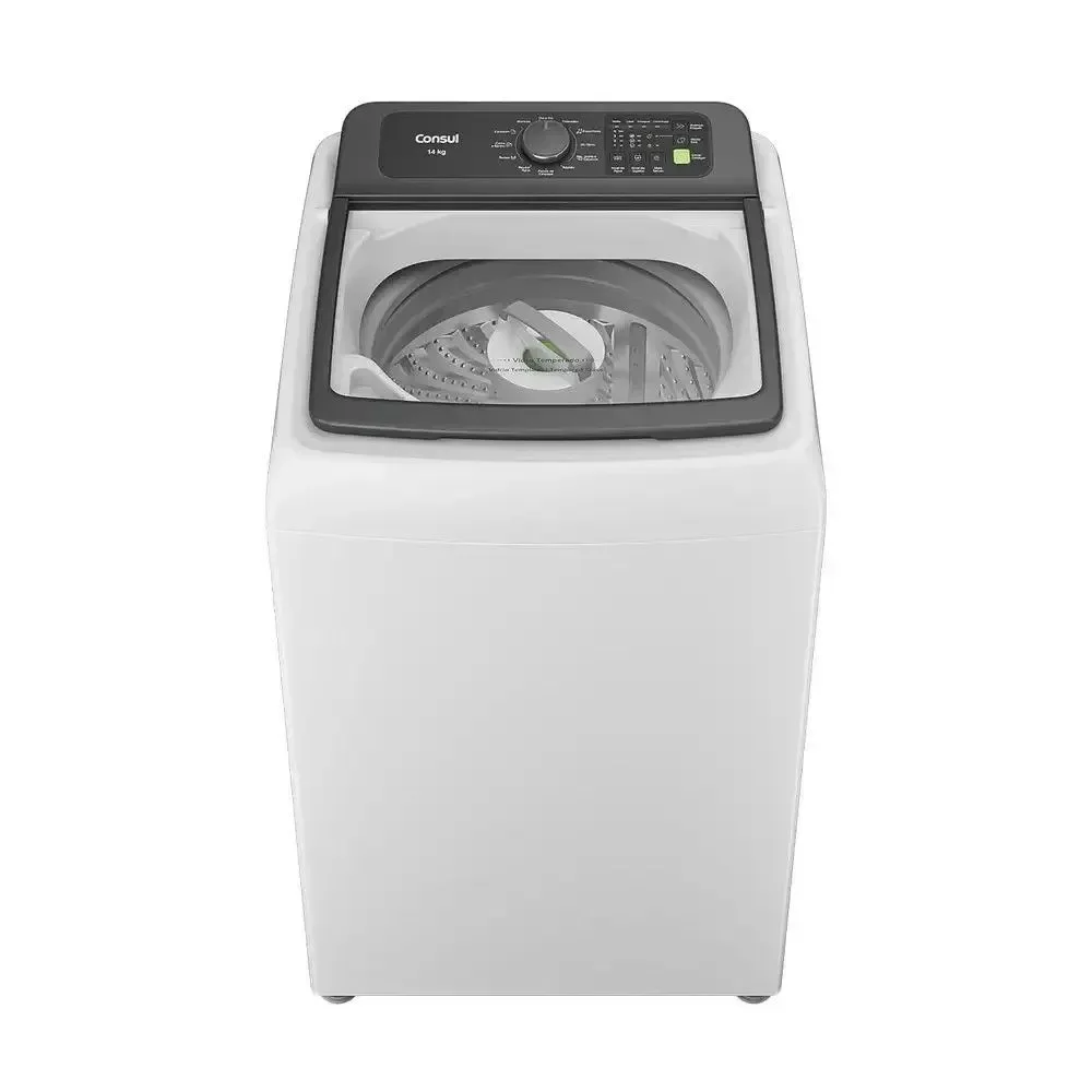 Lavadora Consul Cwn14abbna 14kg Automática com Função Lava Tênis e Reaproveitamento de Água Branco 220V