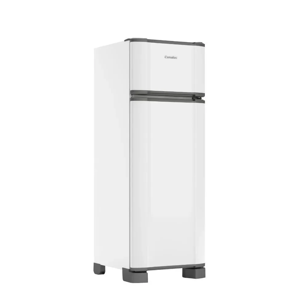 Refrigerador Esmaltec 1 Porta Ciclo de Frost 276L com Prateleiras Ajustáveis RCD34 PRO Branco 110V