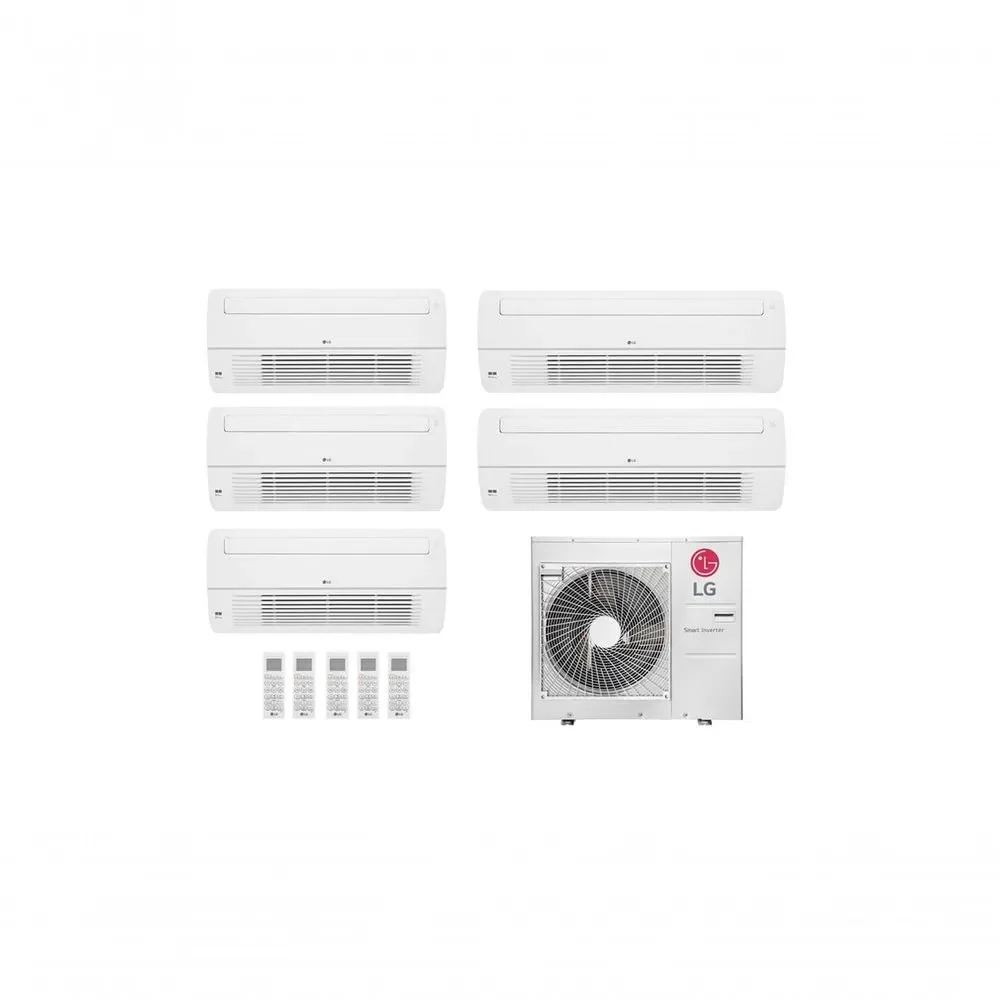 Ar Condicionado Multi Split Inverter LG 72.000 BTUS 3x Evap 9.000 BTUS 2x Evap 18.000 BTUS Quente e Frio 220V