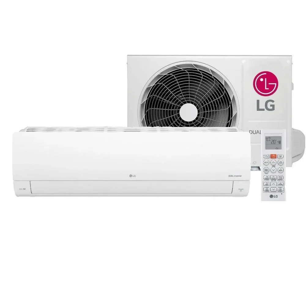 Ar-Condicionado LG DUAL Inverter Voice +AI 18.000 BTUS Frio 220V S3-Q18KL31B