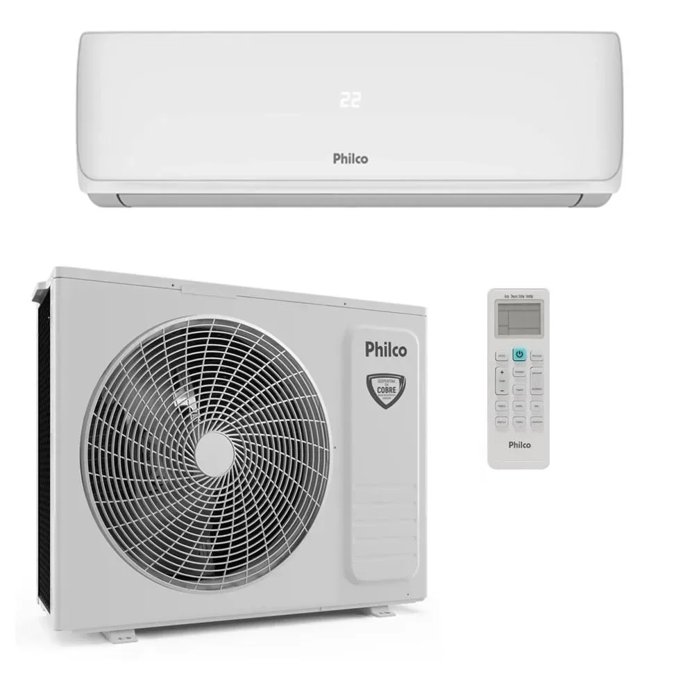 Ar Condicionado Split Hi Wall Philco Convencional 24000 BTUS Frio 220V Branco PAC24FI