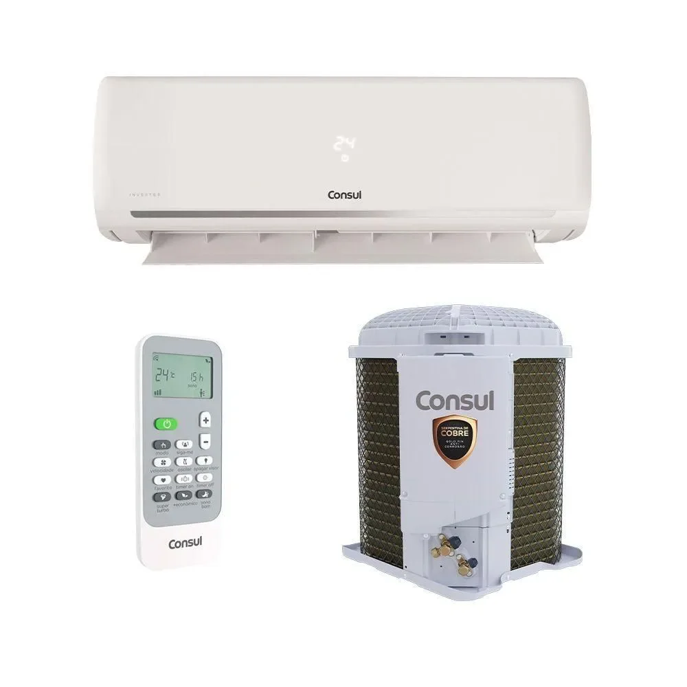 Ar Condicionado Consul Triple Inverter Economaxi Split Frio 12000 BTUS Bivolt