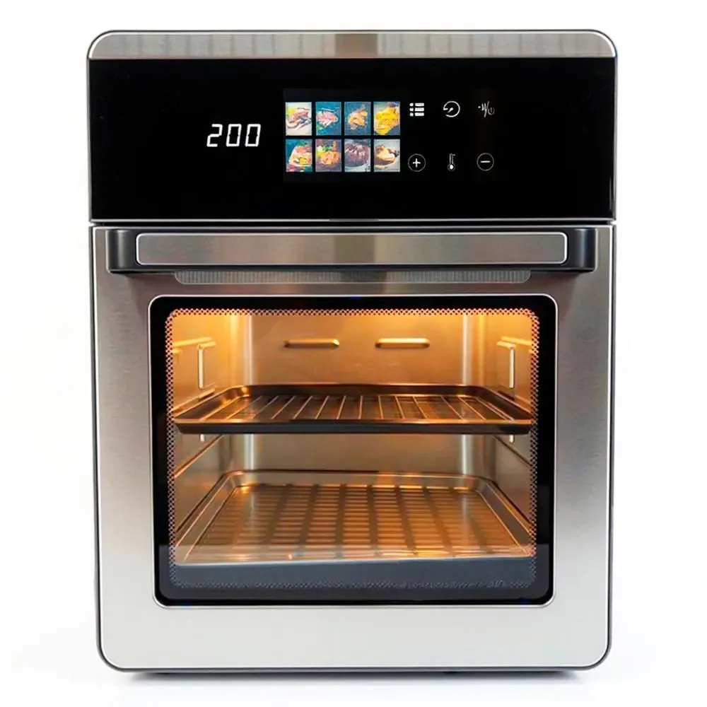 Air Fryer Forno Elétrico sem Óleo Extream AFEX06LJ170 17L 1800W Digital com Painel Touch Prata