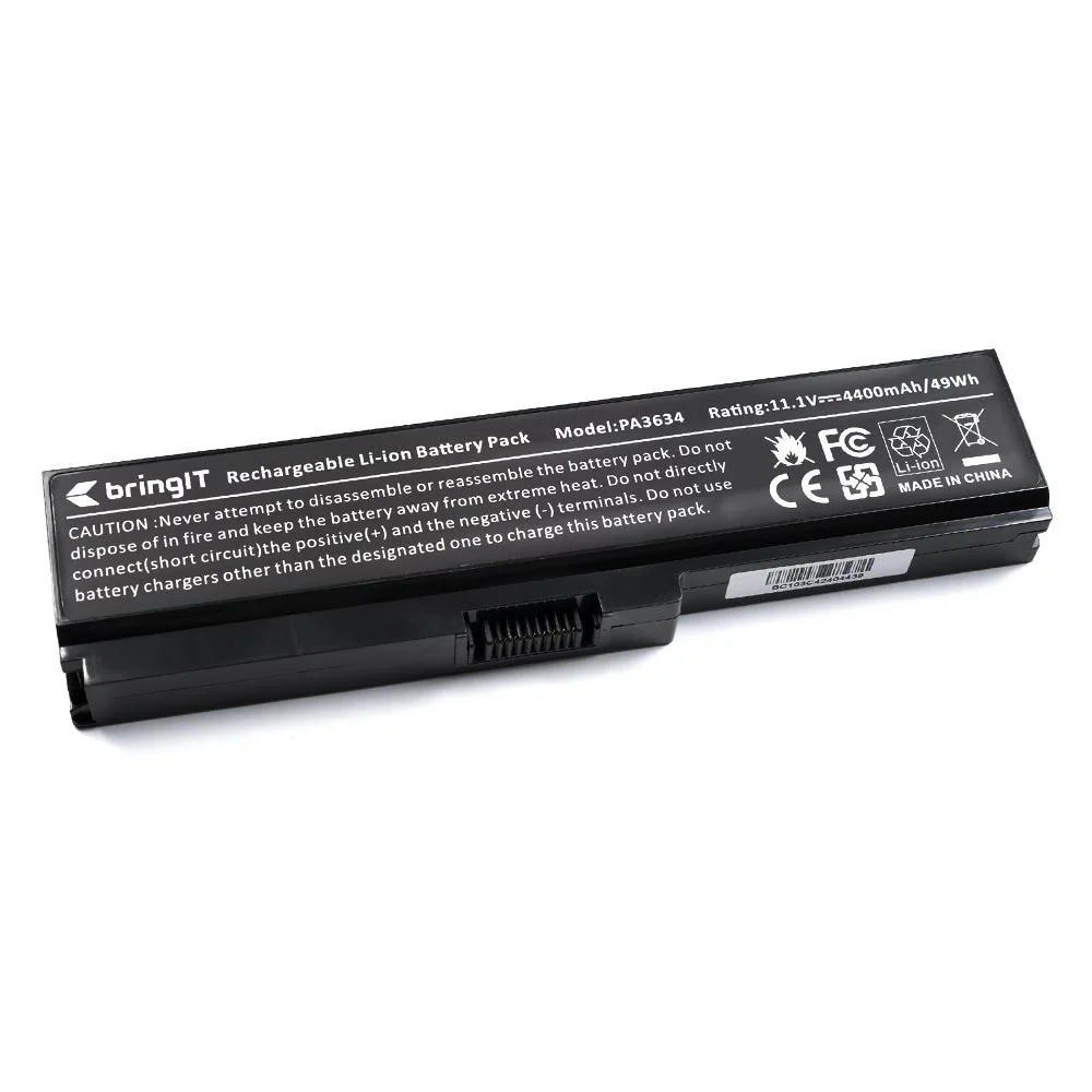 Bateria para Notebook Toshiba Part Number PA3819U-1BRS 4400mAh 11.1V