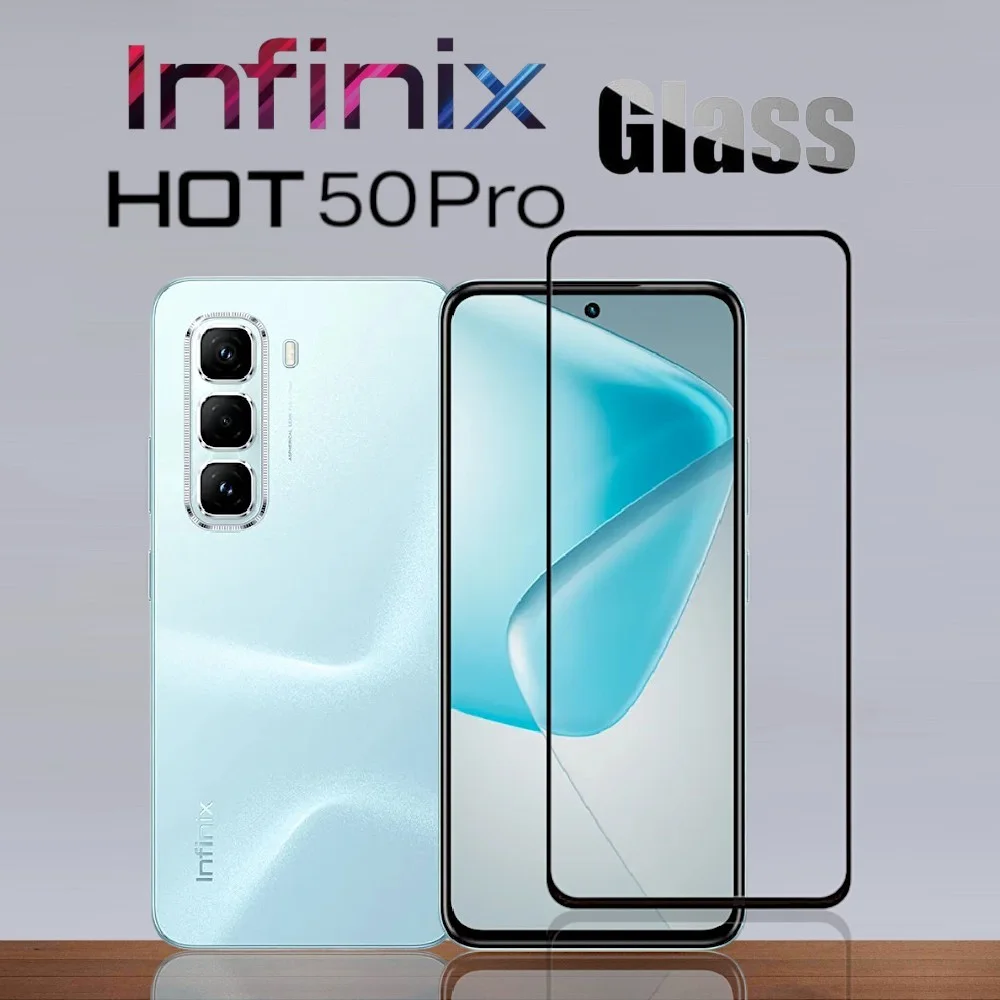 Película de Vidro Temperado 3D para INFINIX HOT 50 PRO