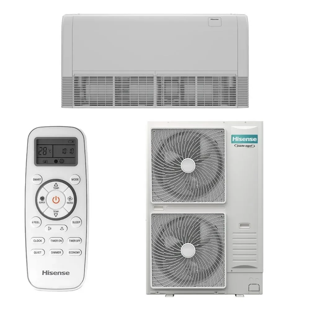 Ar Condicionado Piso Teto Hisense Inverter 60000 BTUS Frio 220V AUV-60TR2RF3E