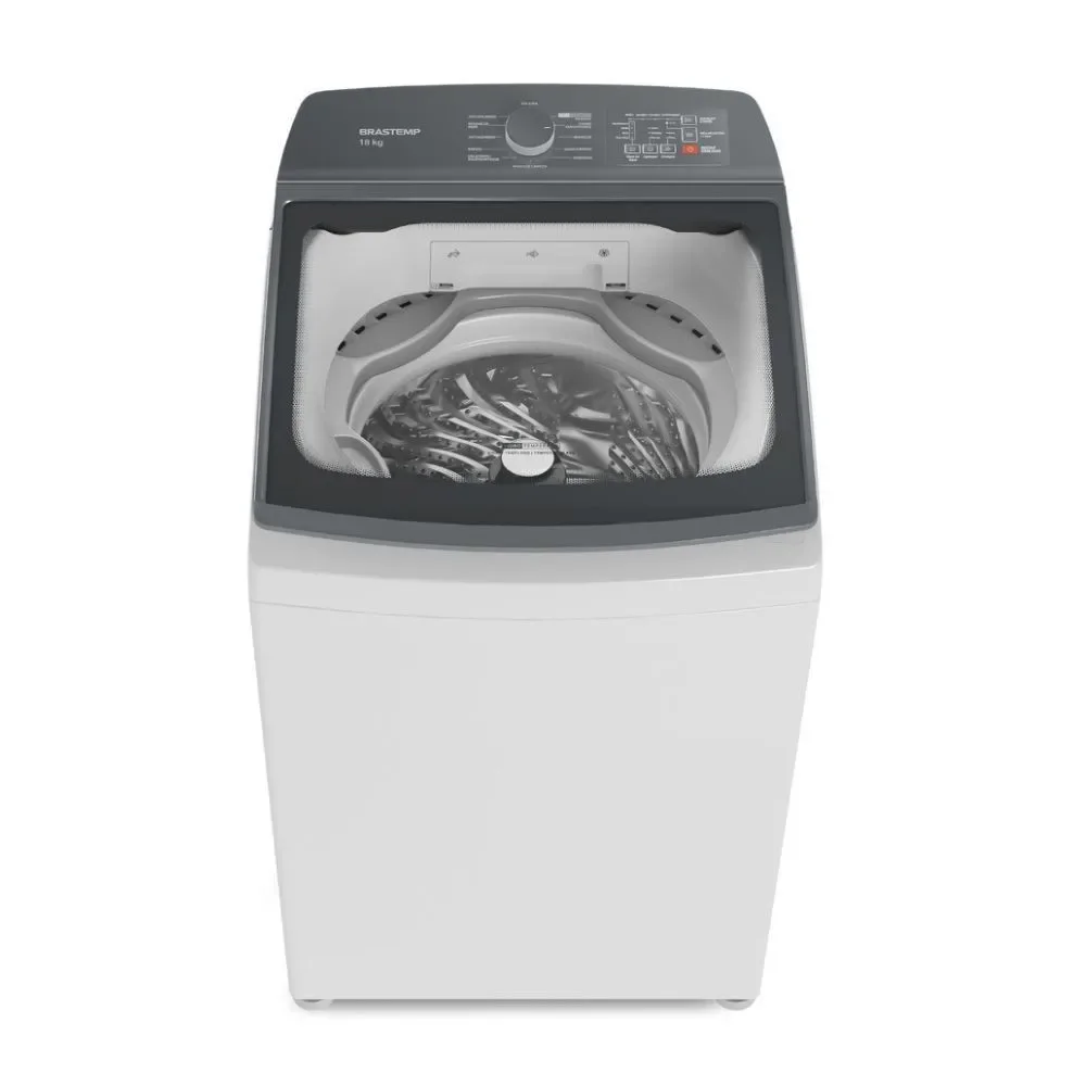 Lavadora de Roupas Brastemp BWF18AB 18kg Automática Superior Tira Manchas Advanced Branco 110V
