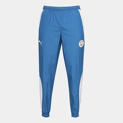 Calça Manchester City 23/24 Pré-Jogo Puma Masculina - Masculino