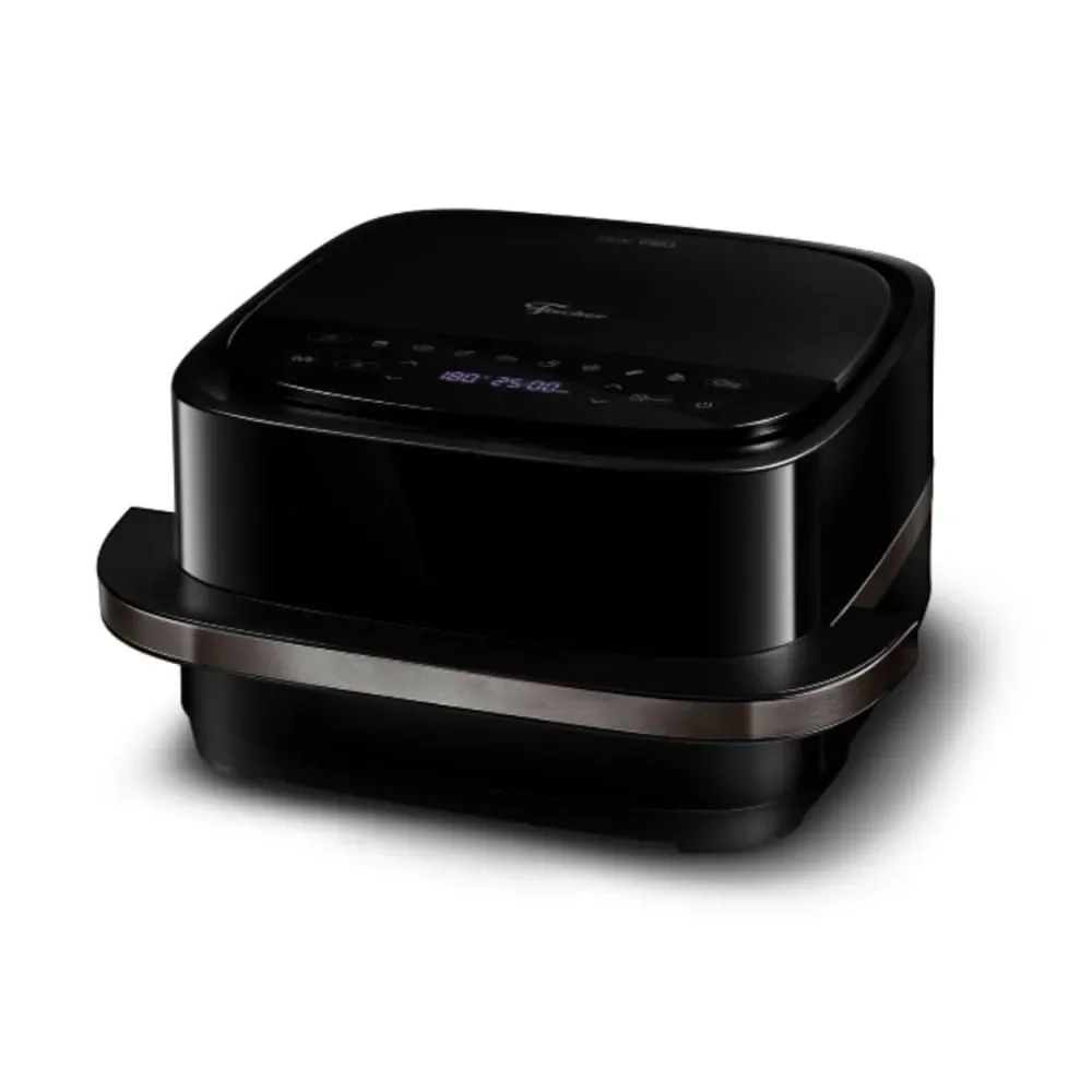 Air Fryer sem Óleo Dual Grill Tramontina 4L 2200W Touch Screen Preto 220V