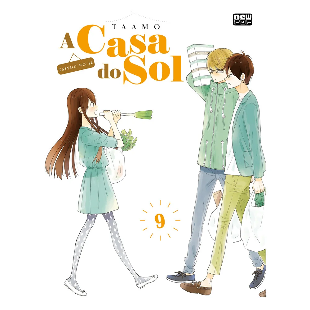 Mangá - A Casa do Sol: Volume 9 - por Taamo - Editora New Pop