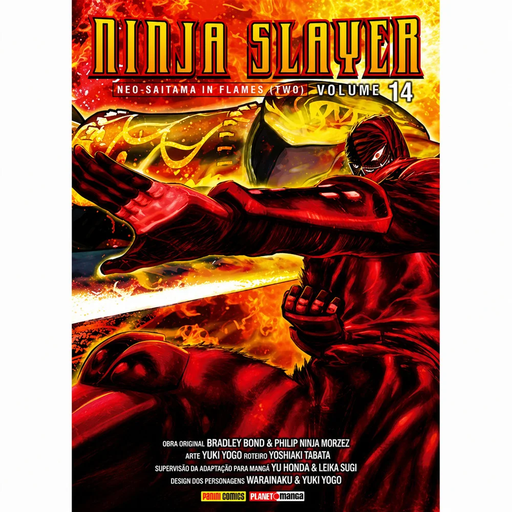 Mangá - Ninja Slayer - 14 - Novo/Lacrado - Editora Panini -