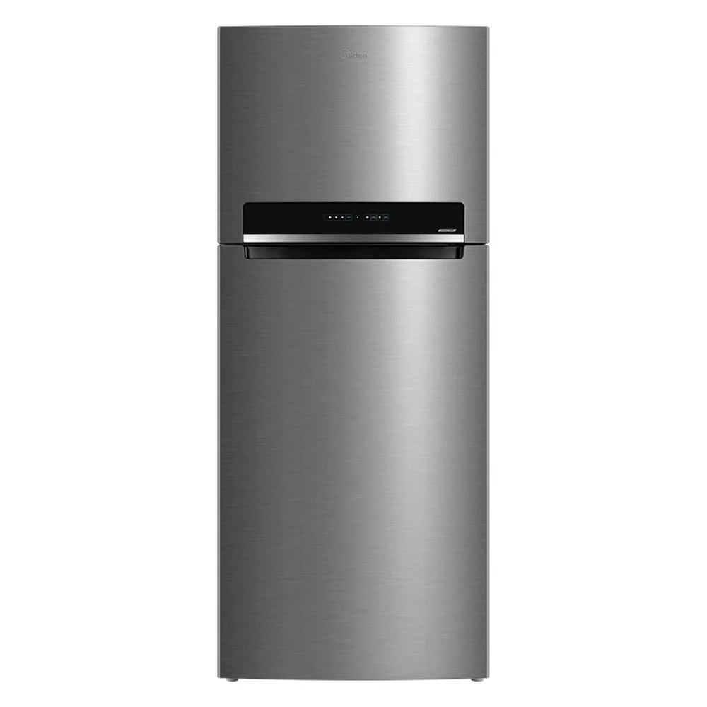 Geladeira Frost Free Midea 473 Litros MDRT611EVA461 Duplex Inverter Turbo freezer Inox 110V