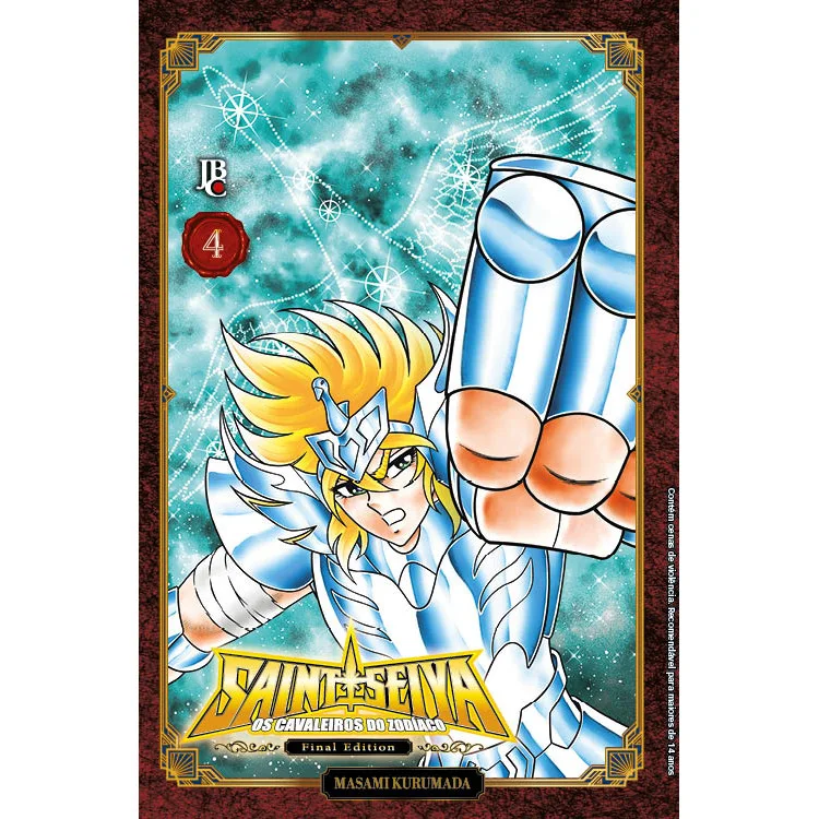 Mangá - Cavaleiros do Zodiaco Final Edition Vol. 04 - por Masami Kurumada - JBC
