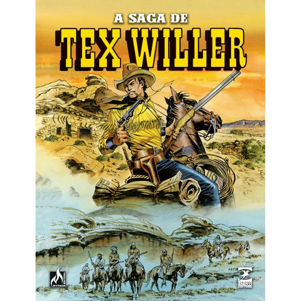 Comics - A saga de Tex Willer - Volume 1 - Mythos Editora