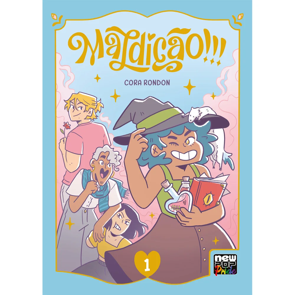 Comics - Maldição - Volume 01 (Full Color) - por CORA RONDON - Editora New Pop