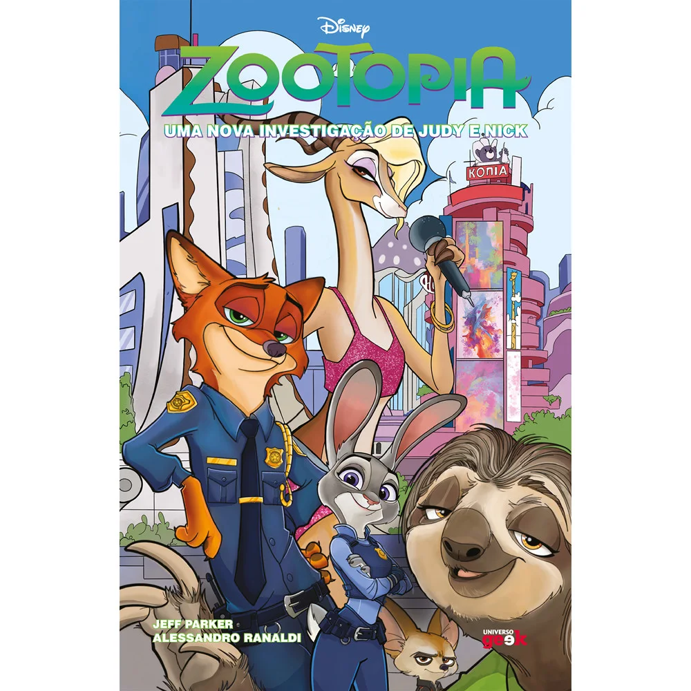 Livro - Zootopia - uma nova investigação de Judy e Nick - Editora Universo dos Livros