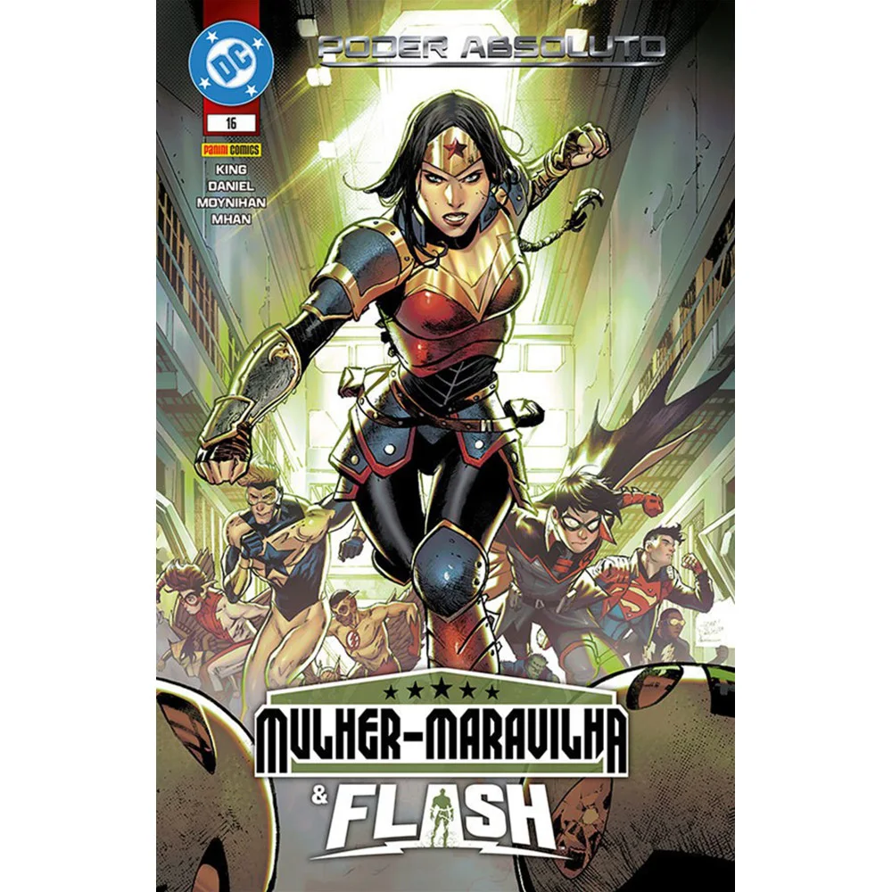 DC - Mulher-Maravilha/Flash 16 - Novo/Lacrado - Editora Panini -