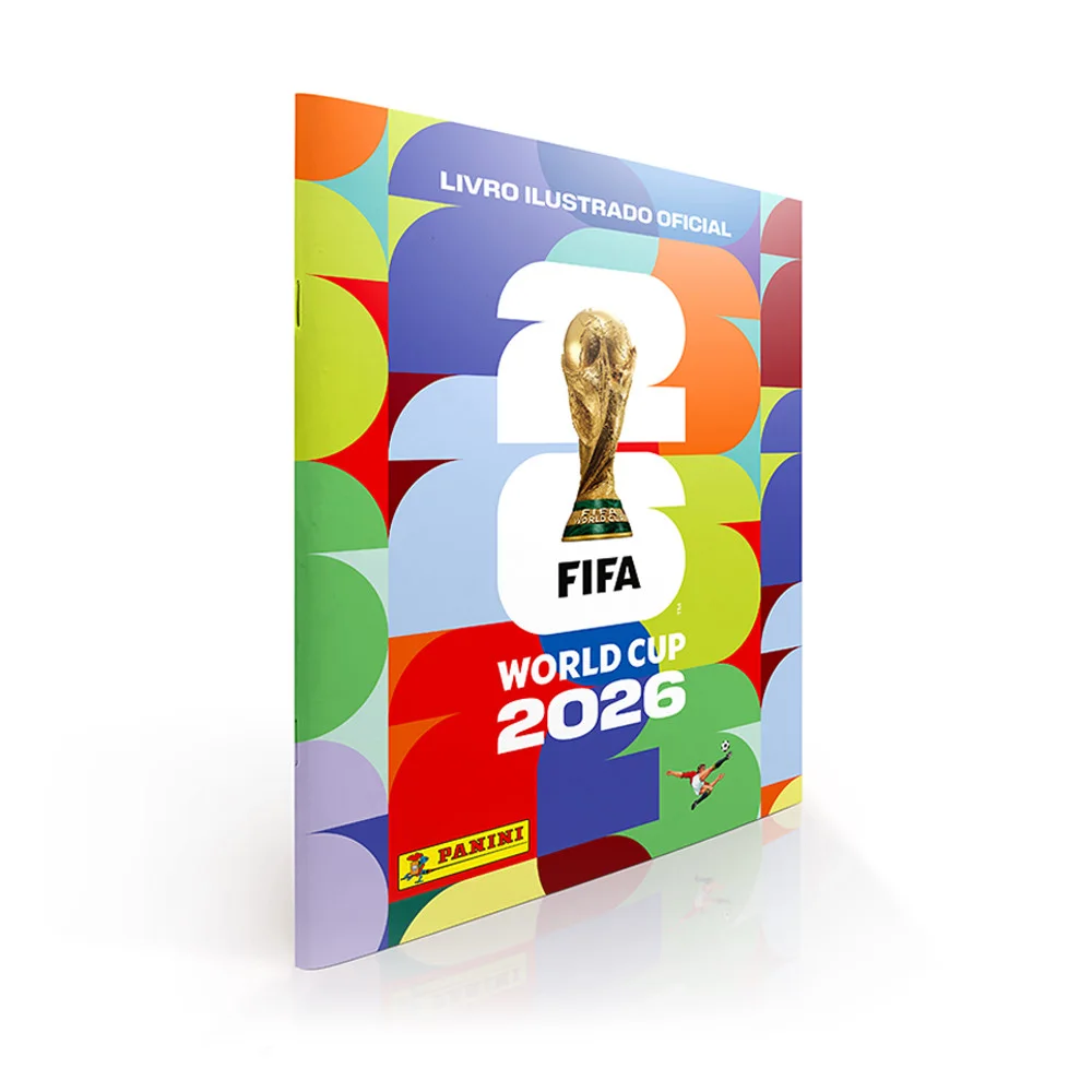 Copa do Mundo 2026 - Álbum Capa Brochura - Oficial Panini - cts - Novo - Editora Panini -