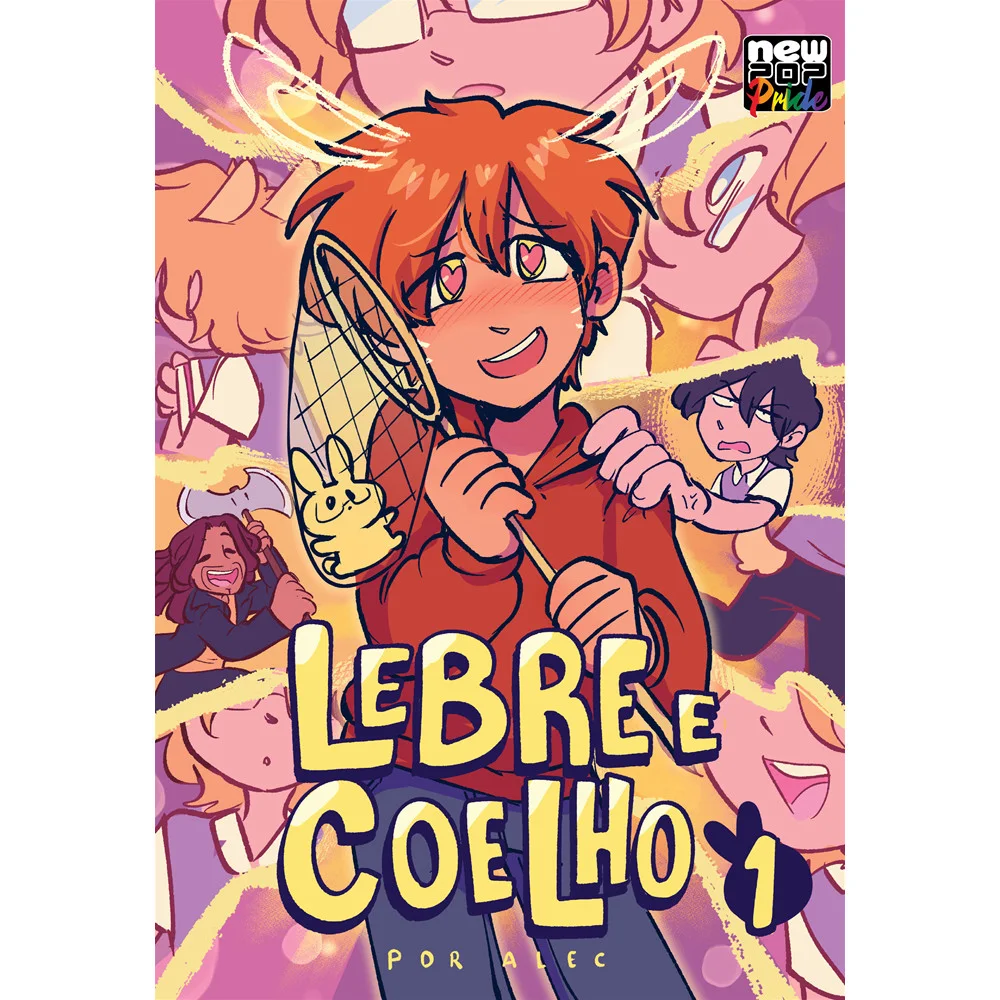 Mangá - Lebre e Coelho: Volume 01 (Full Color - Capa Nova) - por Alec - Editora New Pop