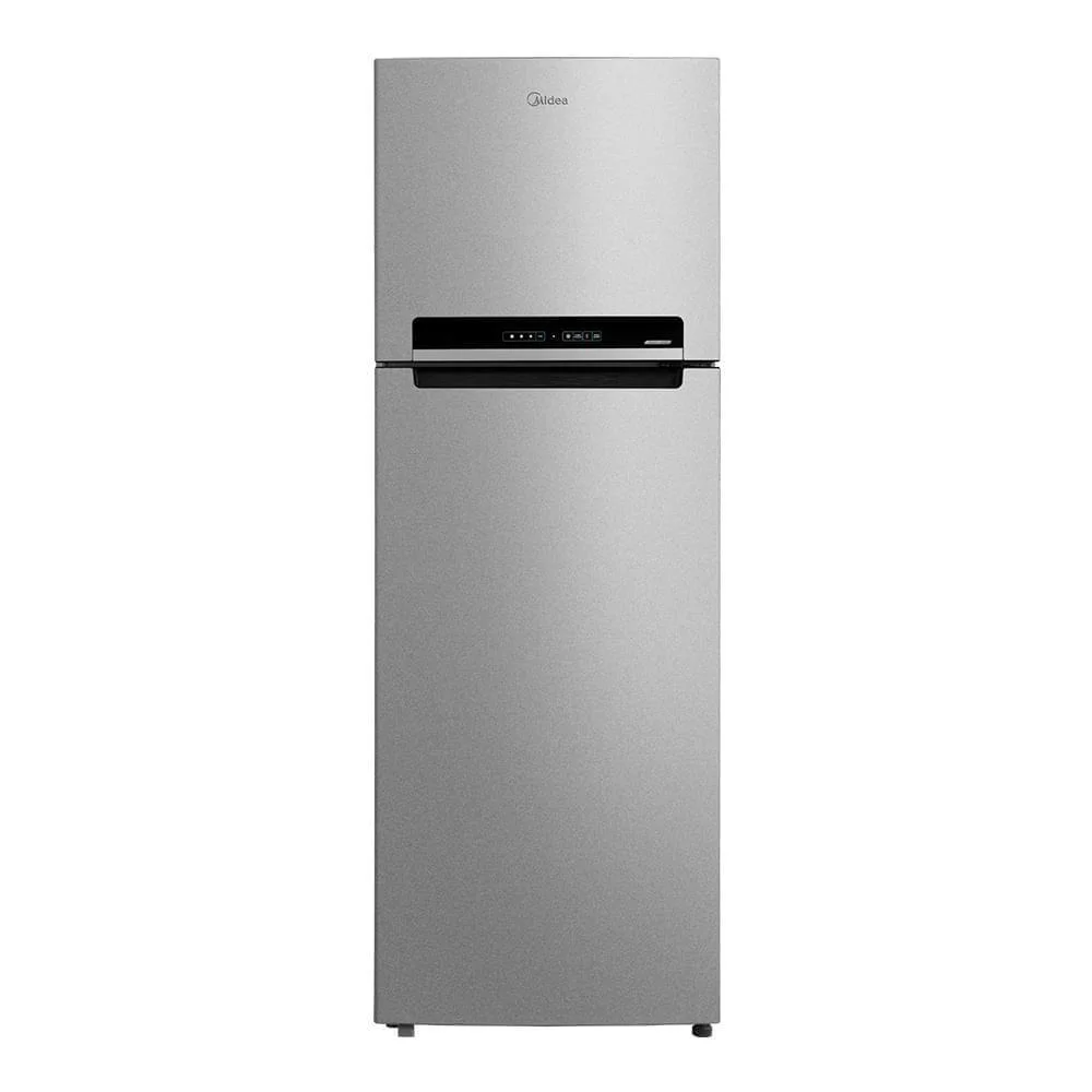 Geladeira Midea Duplex Frost Free Inverter 394L Painel Touch MDRT533EVD502 Prata 220V