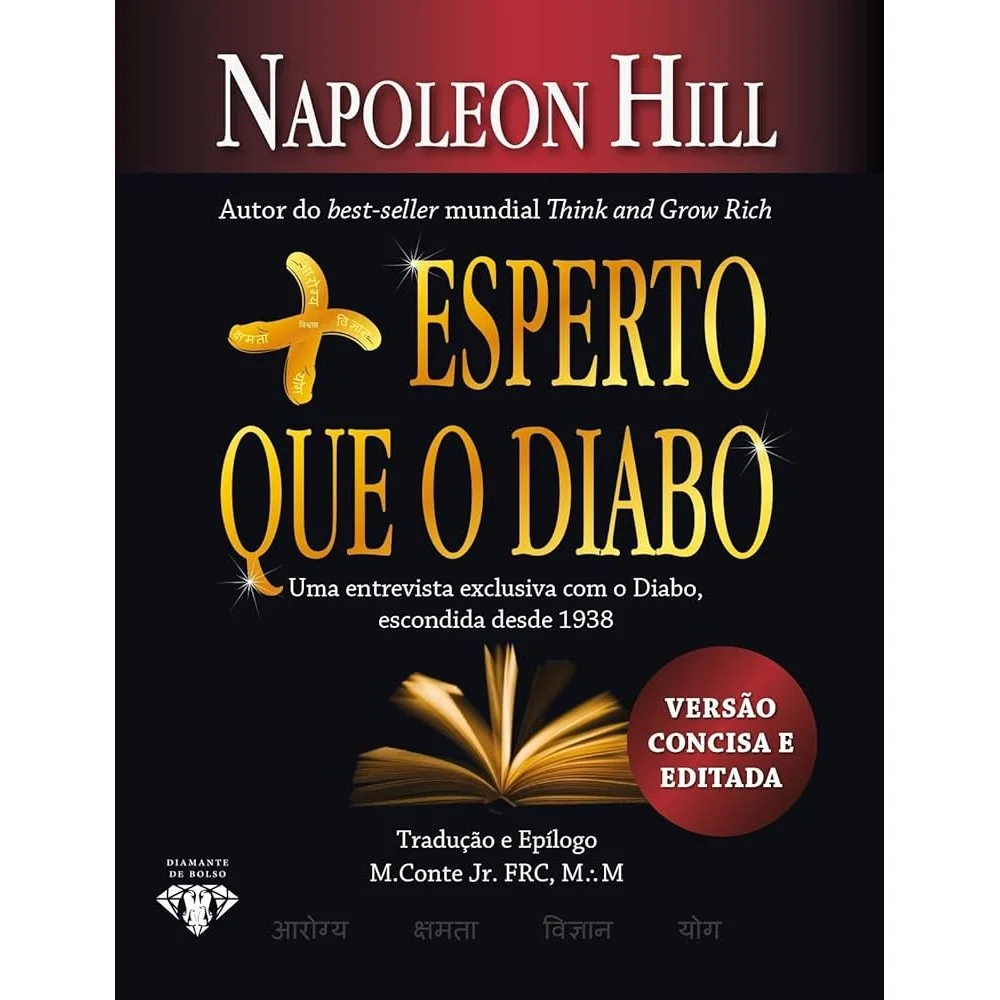 Livro - Mais esperto que o diabo - livro de bolso - por Napoleon Hill - Editora Citadel