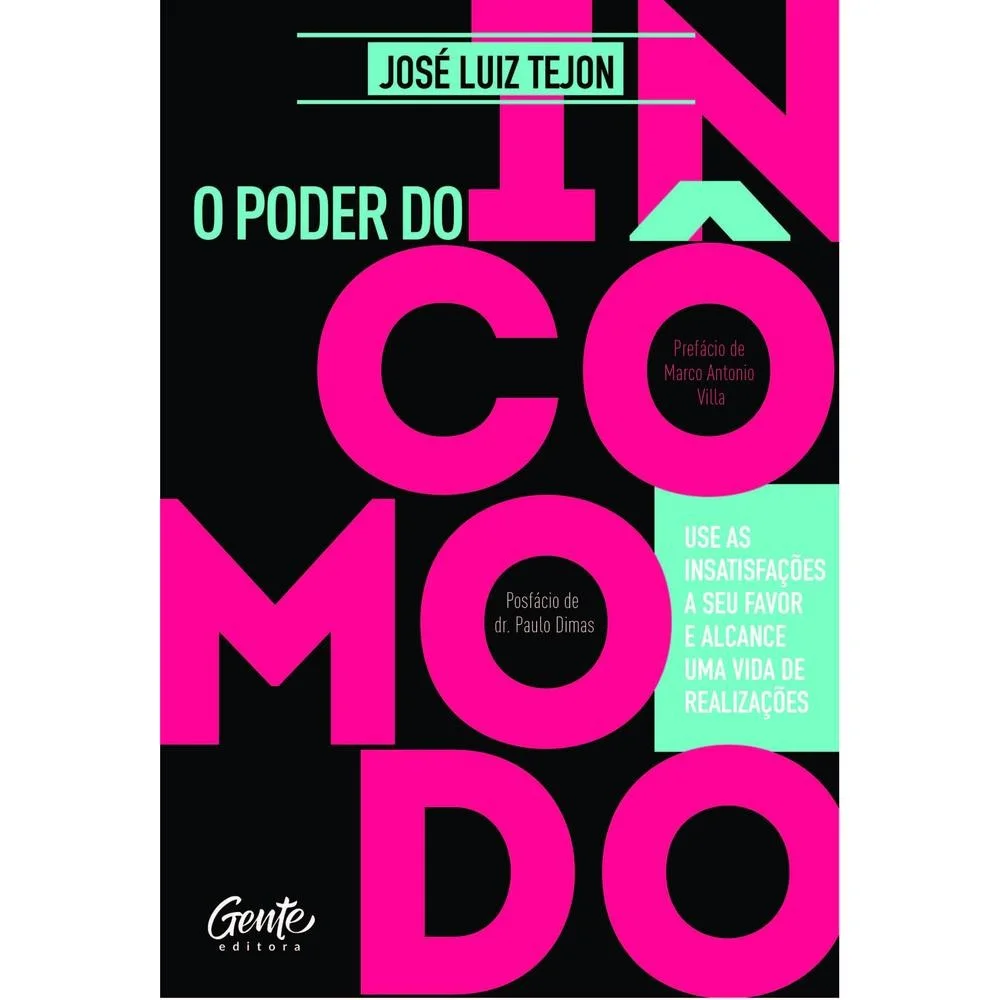 O Poder do incômodo Livros CPS