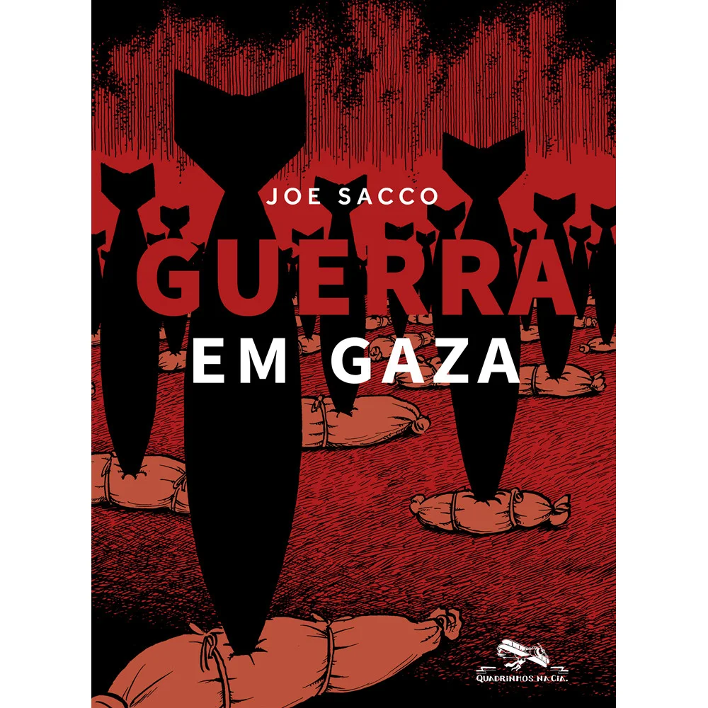 Livro - Guerra em Gaza - por Joe Sacco - Editora Quadrinhos na Cia