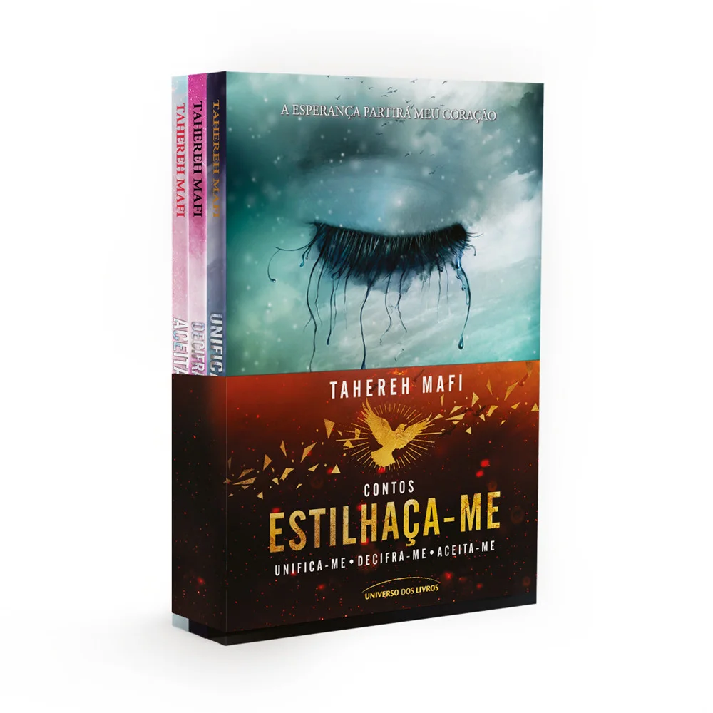 Livro - Kit Estilhaça-me: contos - por Tahereh Mafi - Editora Universo dos Livros