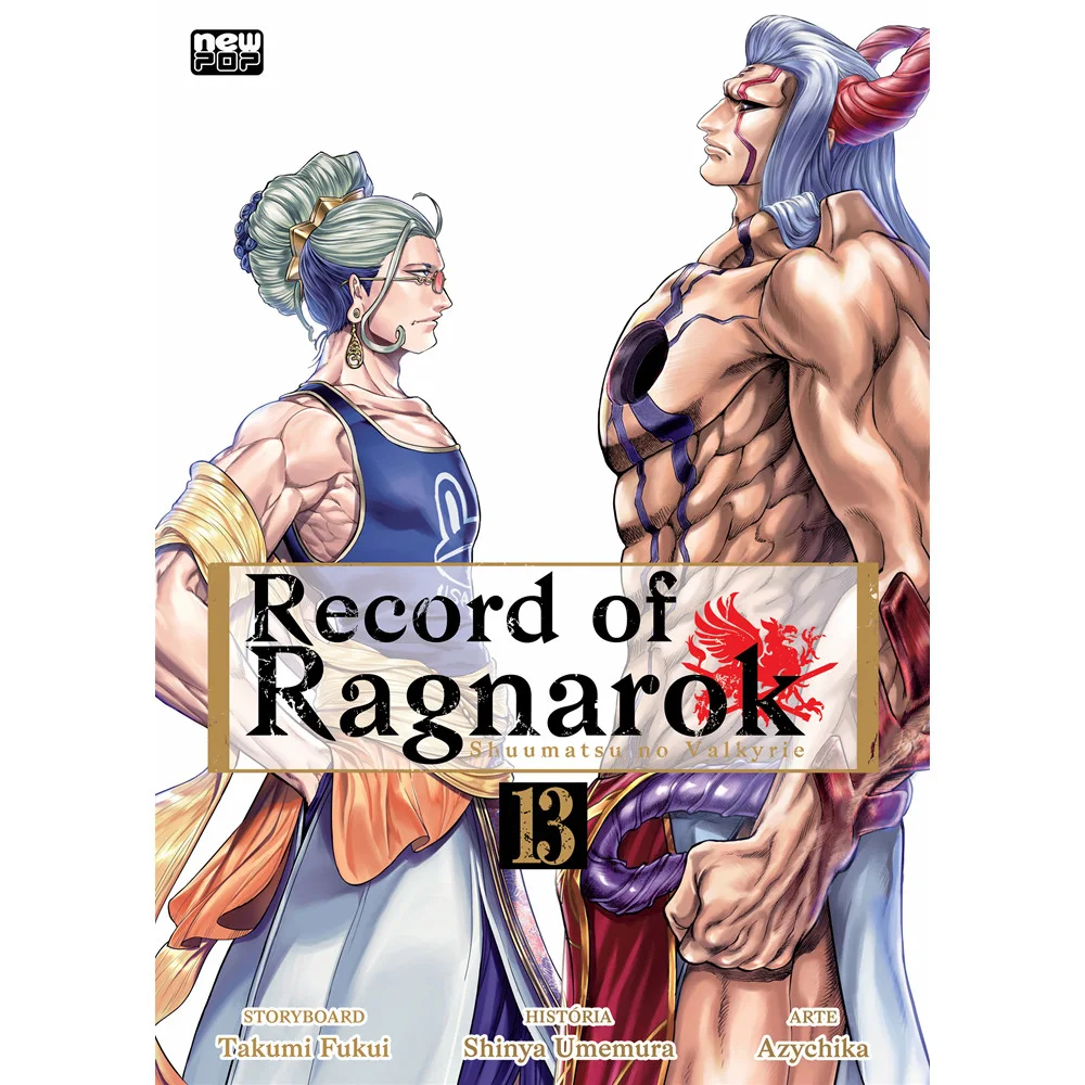 Mangá - Record of Ragnarok: Volume 13 (Shuumatsu no Valkyrie) - Editora New Pop