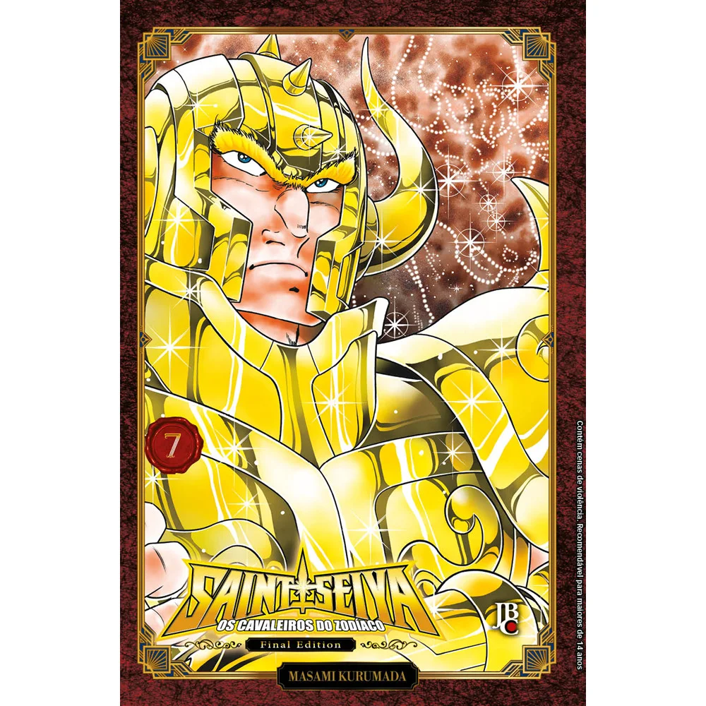 Mangá - Cavaleiros do Zodíaco Saint Seiya Final Edition Vol. 07 - por Masami Kurumada - Editora JBC