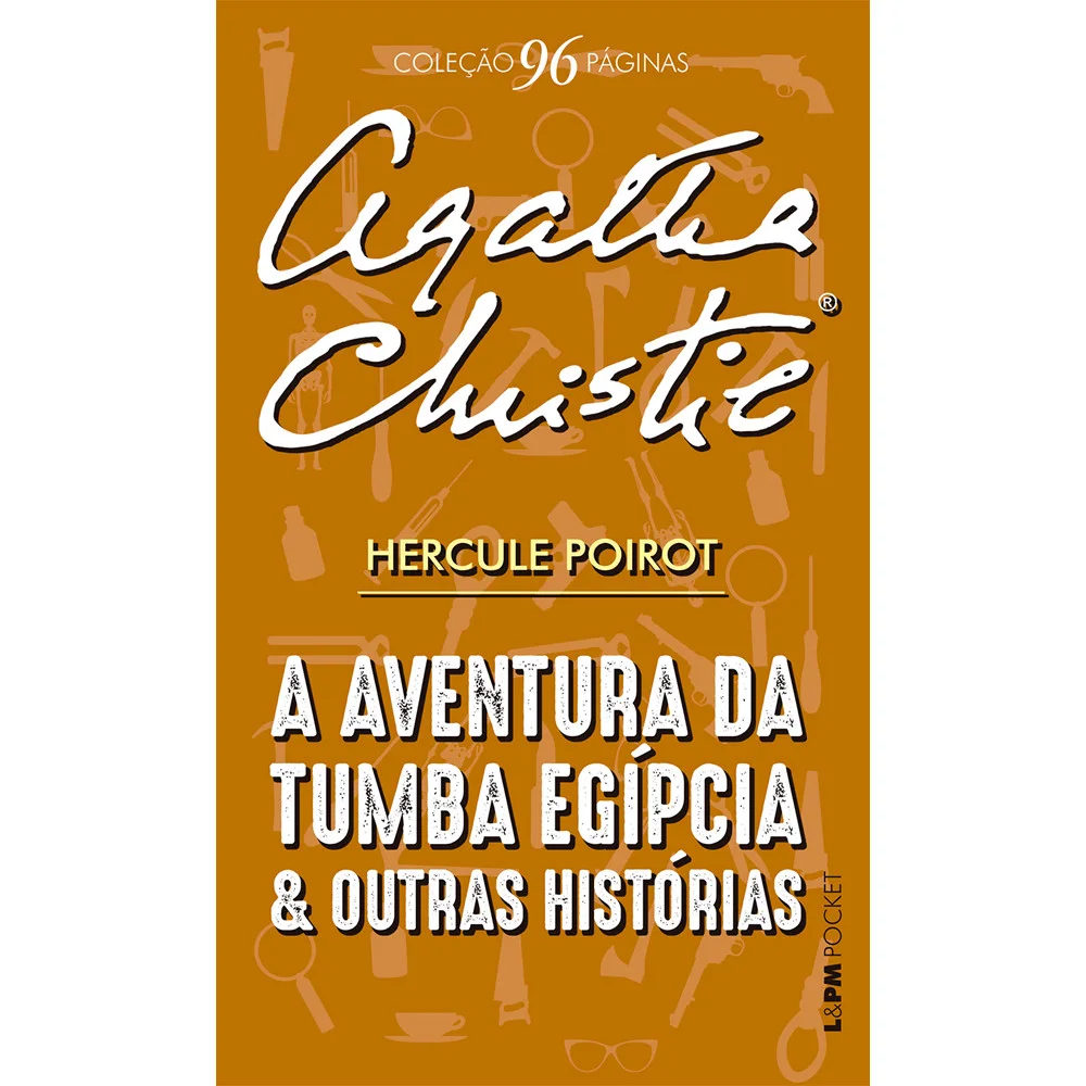 Livro - A aventura da tumba egípcia e outras histórias - por Agatha Christie - 96 páginas -