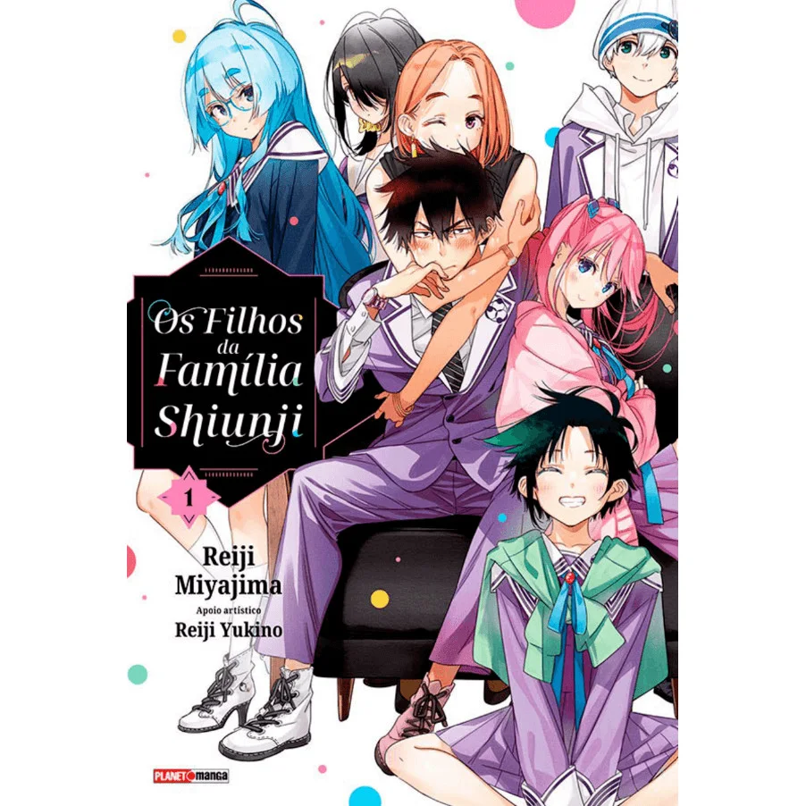 Mangá - Os Filhos Da Família Shiunji 01 - Editora Panini