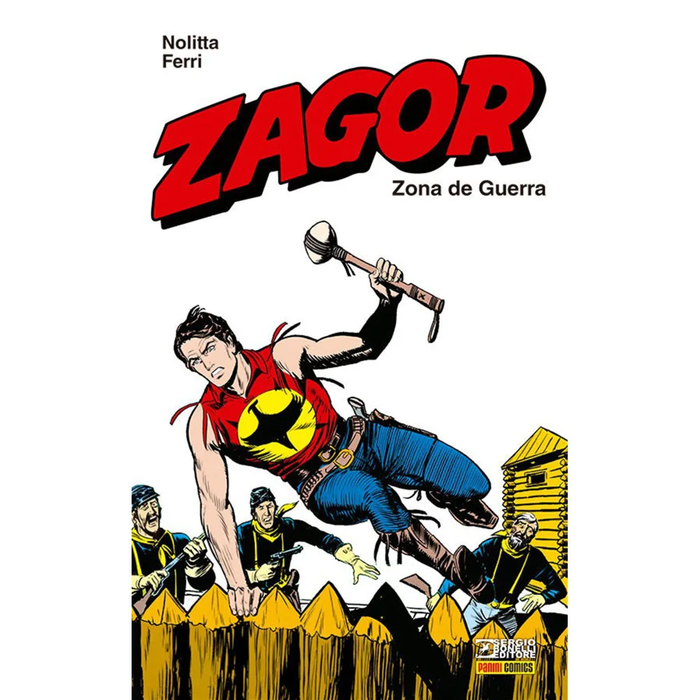 Comics - Zagor: Zona De Guerra! - por Guido Nolitta - Mythos Editora