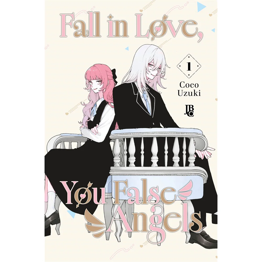 Mangá - Fall in Love, You False Angels Vol. 01 - por Coco Uzuki - Editora JBC