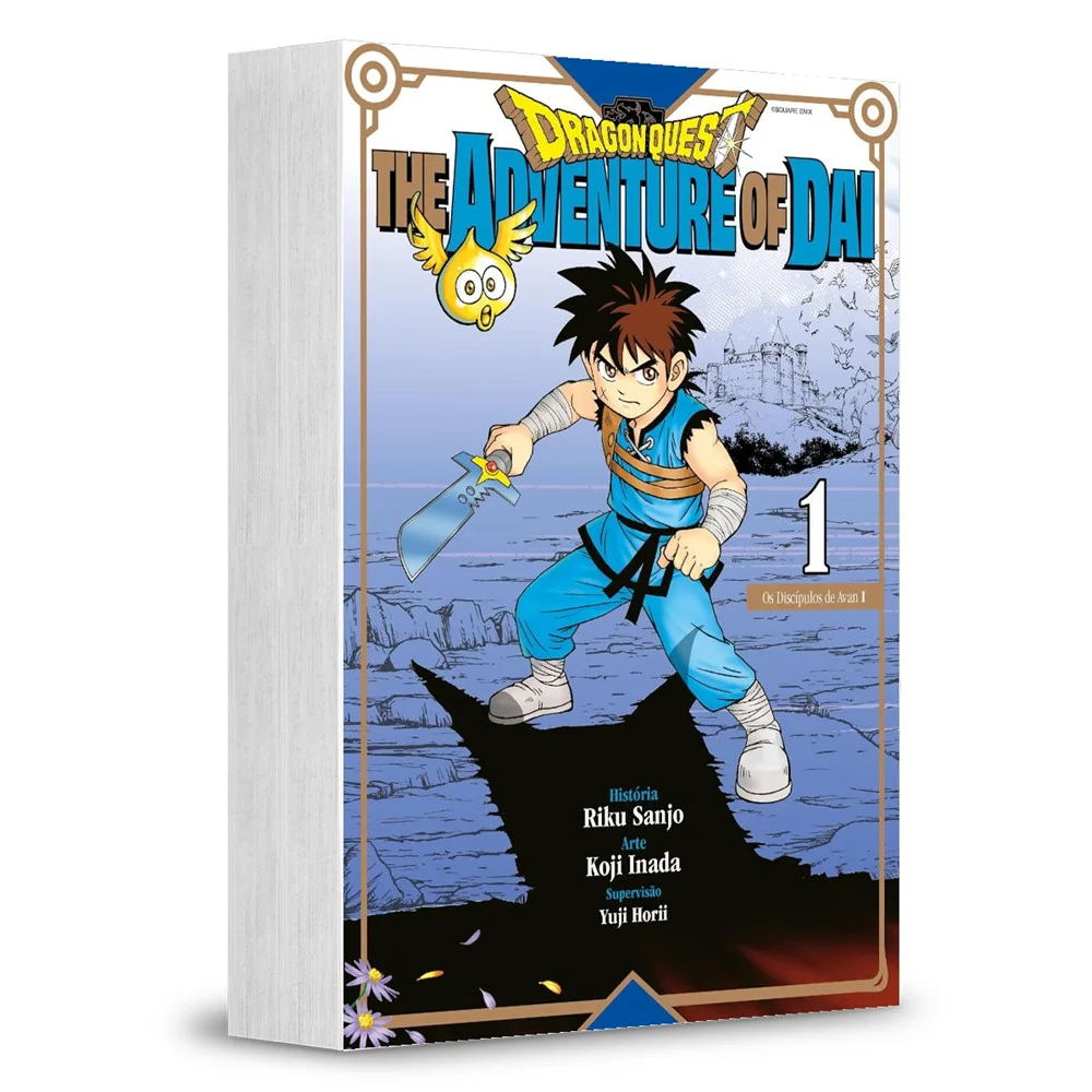 Mangá - Dragon Quest - The Adventure of Dai Vol. 01 - Editora JBC