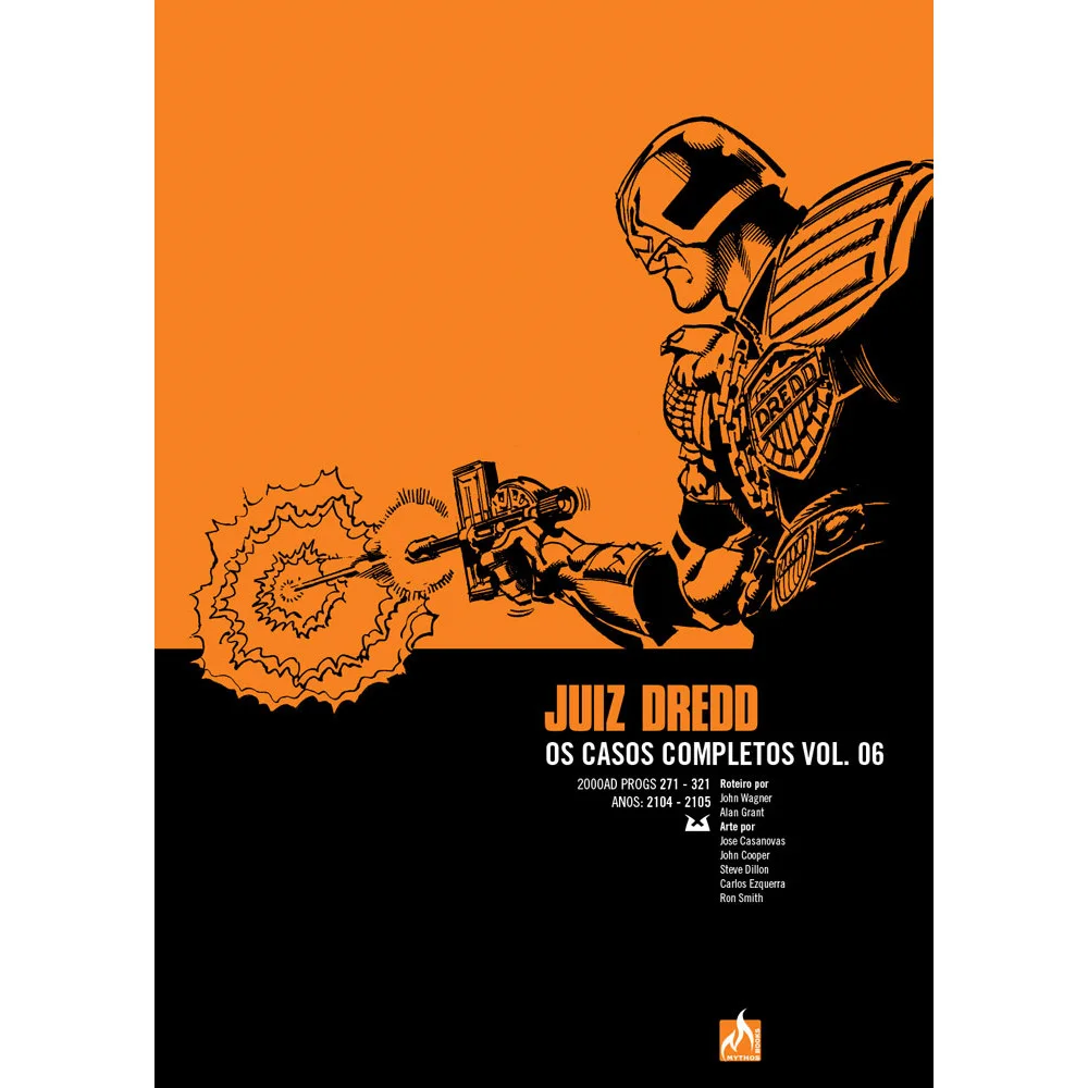 Comics - Juiz dredd omnibus vol. 6 - Mythos Editora