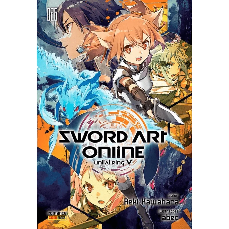 Mangá - Sword art online: unital ring v - Editora Panini