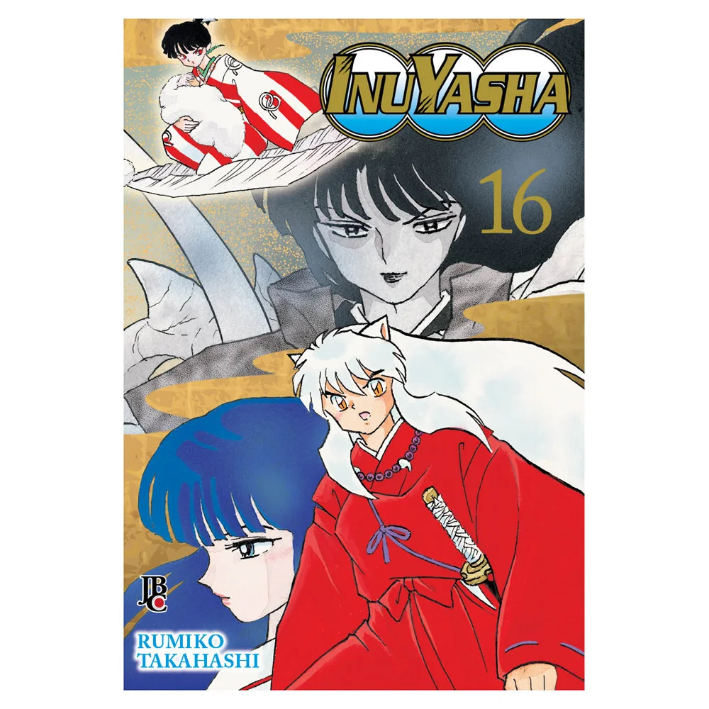 Mangá - Inuyasha Vol. 16 - Wideban - por Rumiko Takahashi - Editora JBC