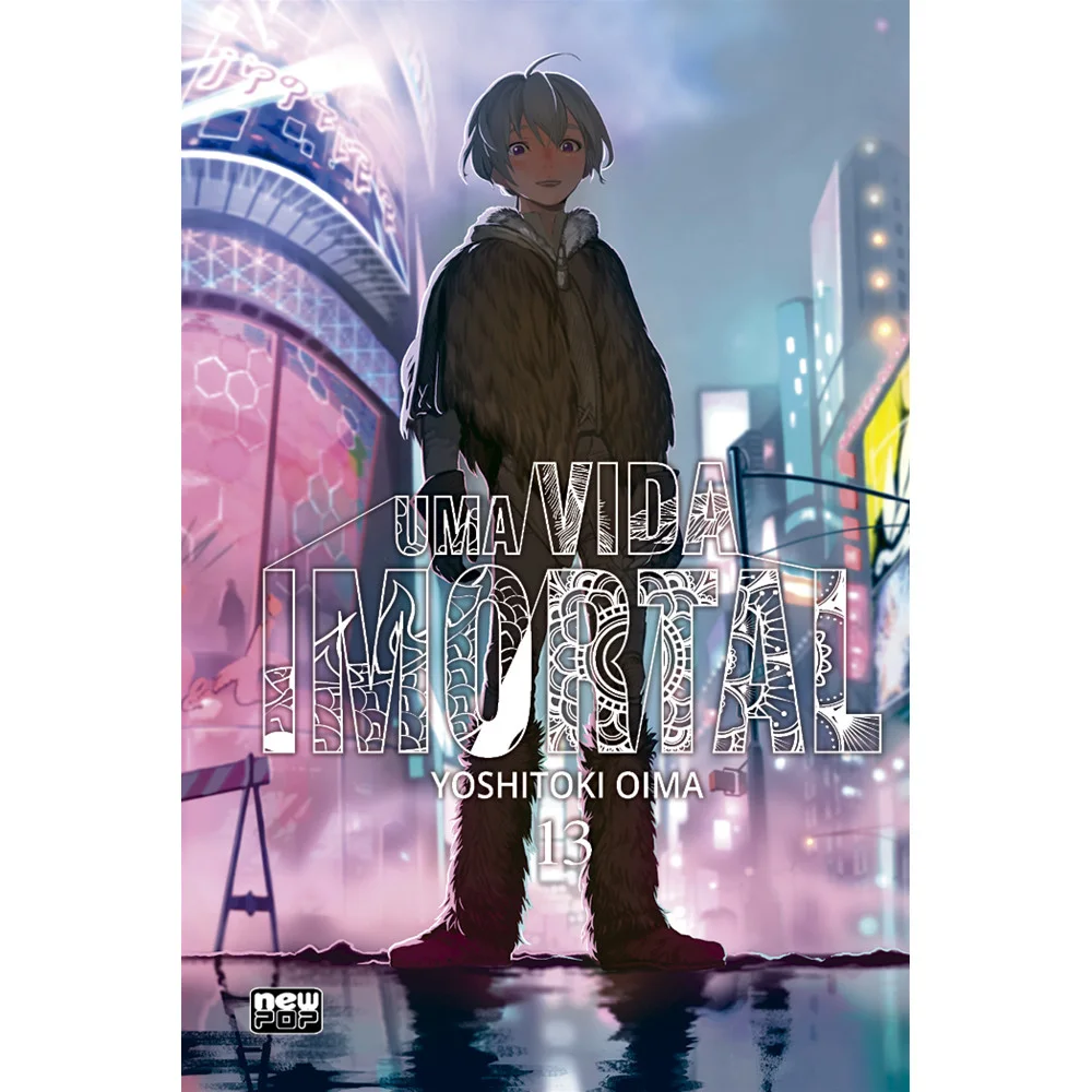 Mangá - Uma Vida Imortal - Volume 13 - por Yoshitoki Oima - Editora New Pop