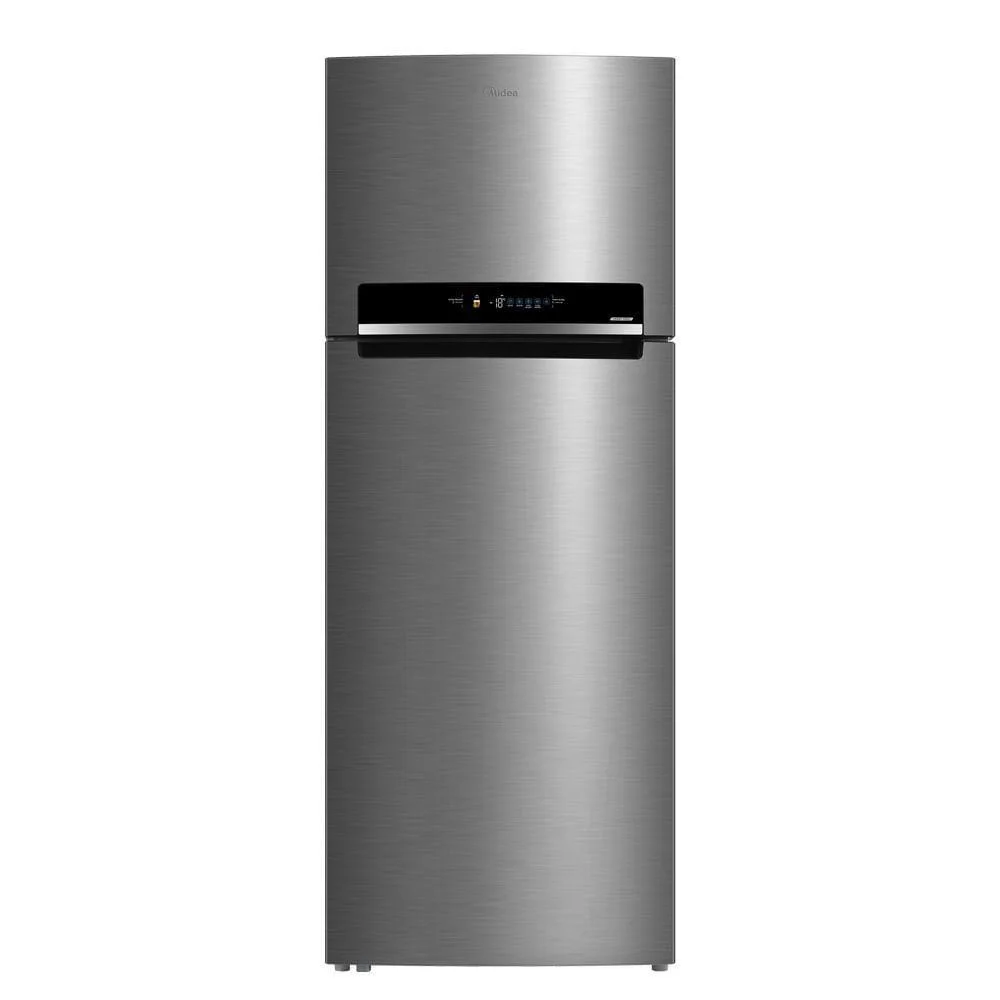 Geladeira Frost Free Duplex 491L Inverter Inox Midea MD-RT650EVK463 Bivolt