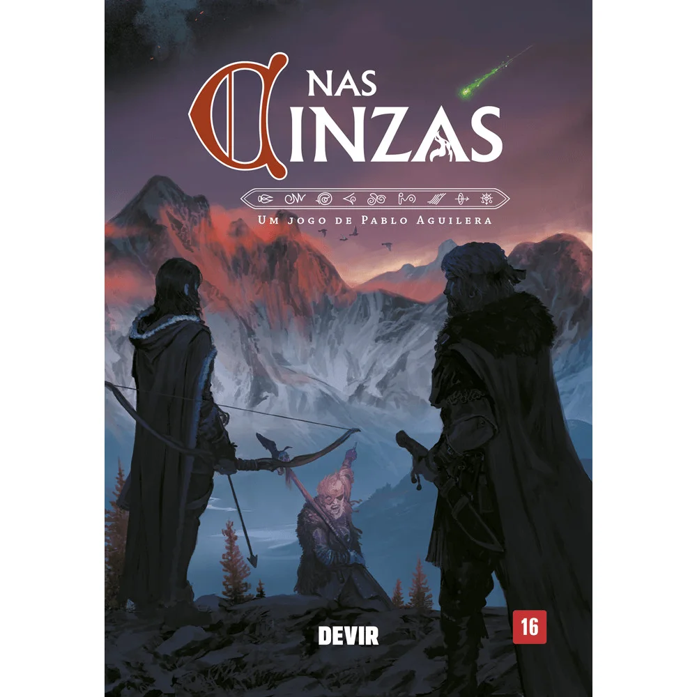 Livro - Nas Cinzas - por Pablo Aguilera - Editora Devir Livraria