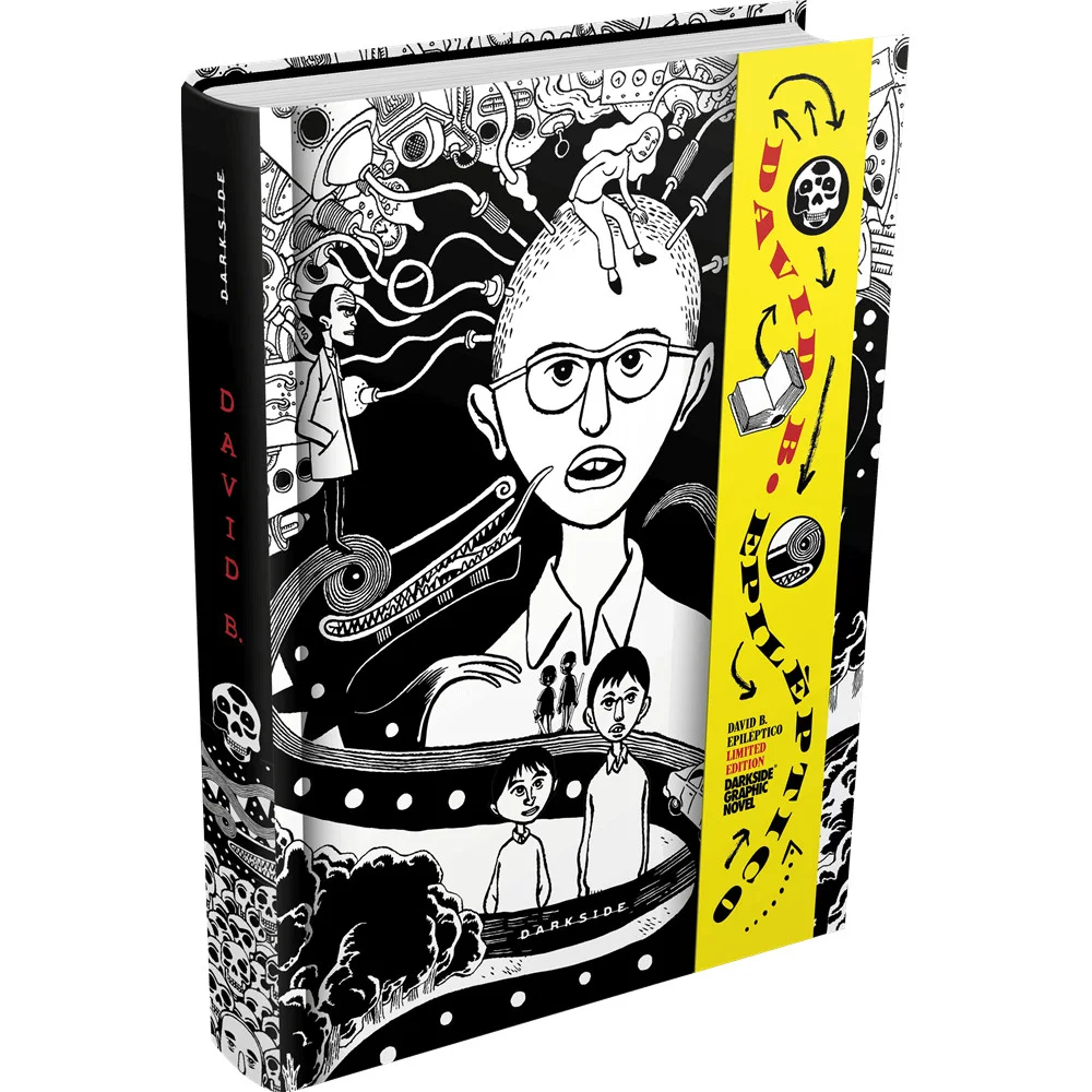 Comic - Epiléptico - por David B. - Novo/Lacrado - Editora Darkside -