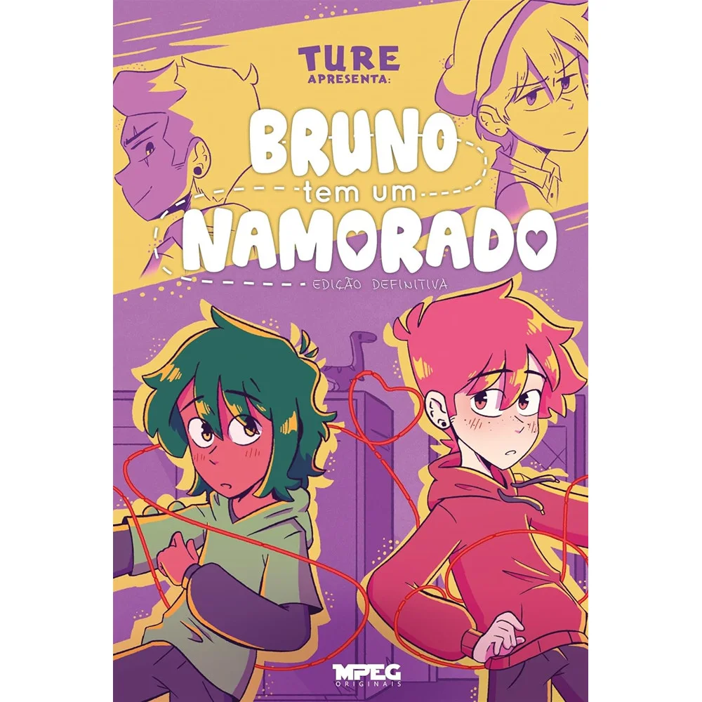 Mangá - Bruno Tem Um Namorado - Volume Único - Novo/Lacrado - Editora MPEG -