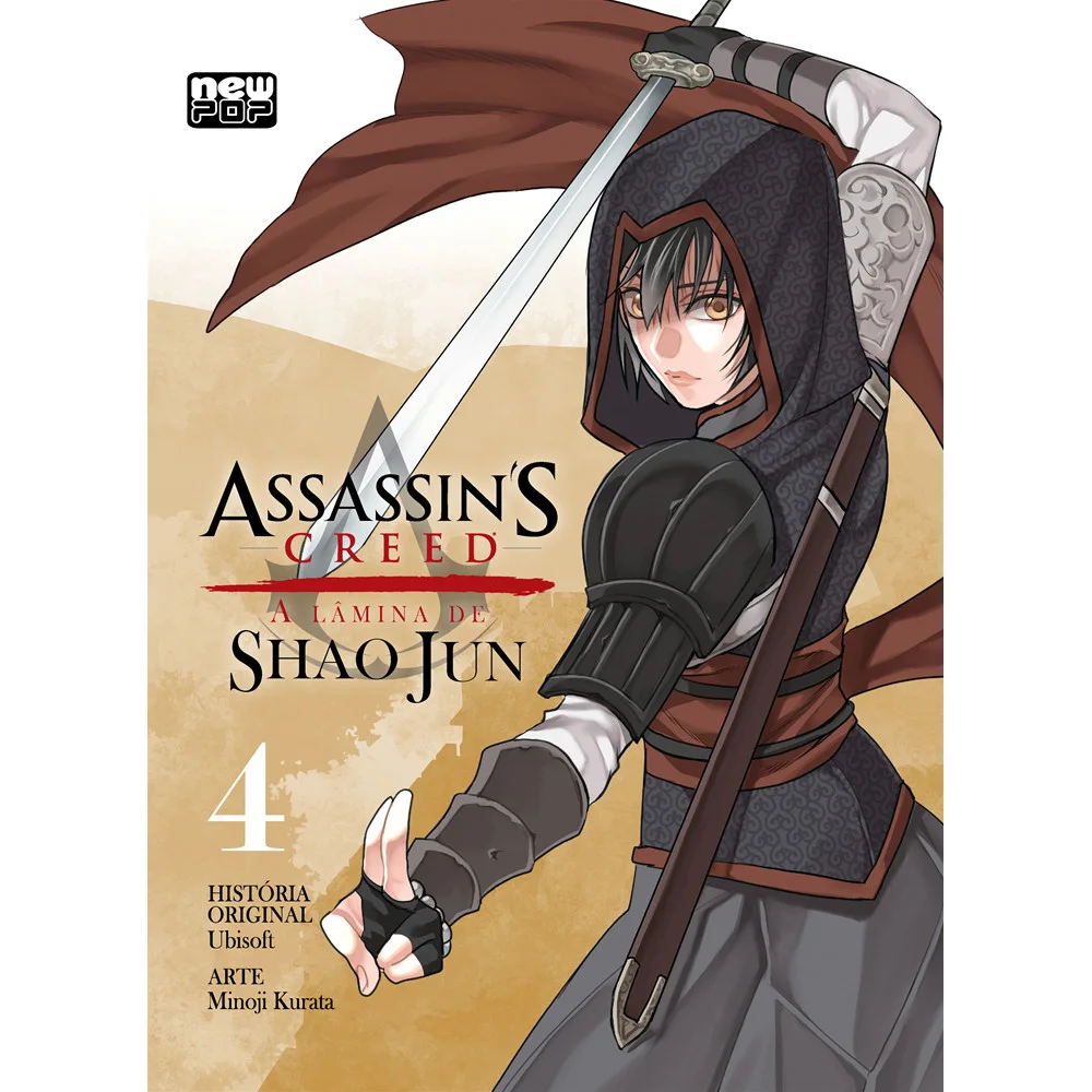 Mangá - Assassin's Creed - A Lâmina de Shao Jun: Volume 4 - Editora New Pop