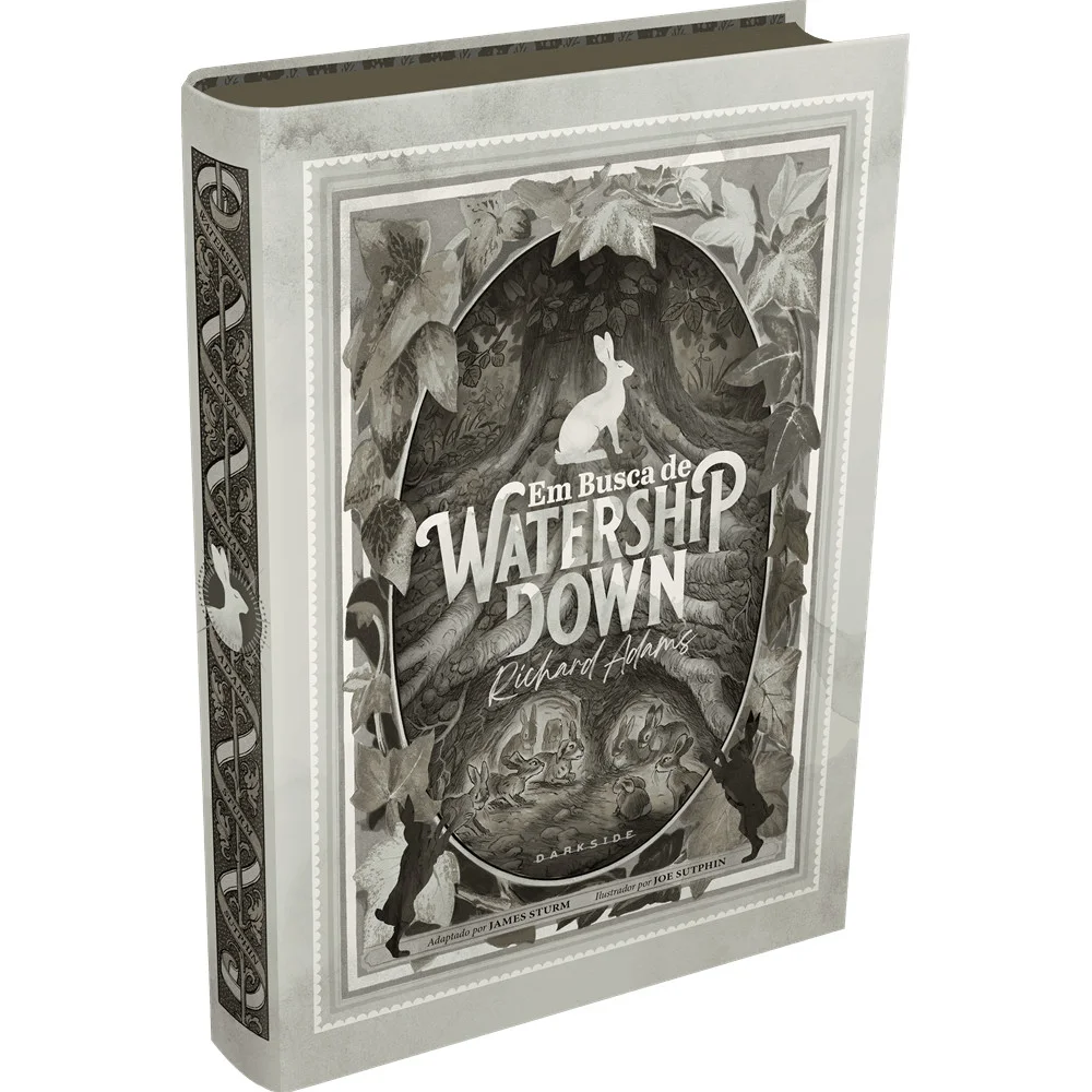 Comic - Em Busca de Watership Down - por Richard Adams e Joe Sutphin - Editora Darkside -