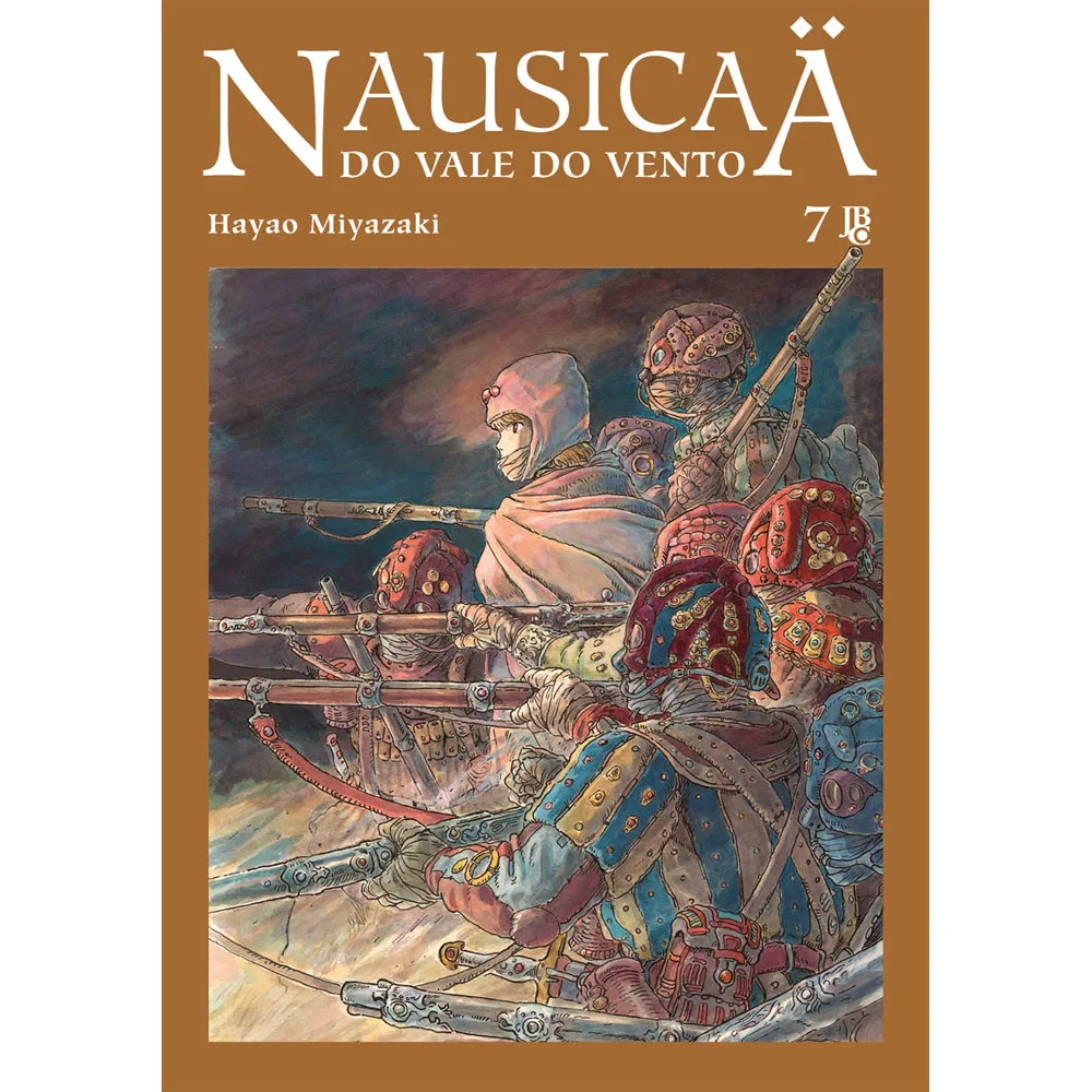 Mangá - Nausicaä do Vale do Vento Vol. 07 - por Hayao Miyazaki - Editora JBC