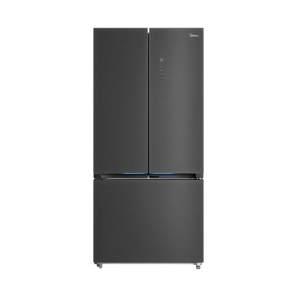 Geladeira Frost Free Multidoor 672L Inverter Black Inox Midea