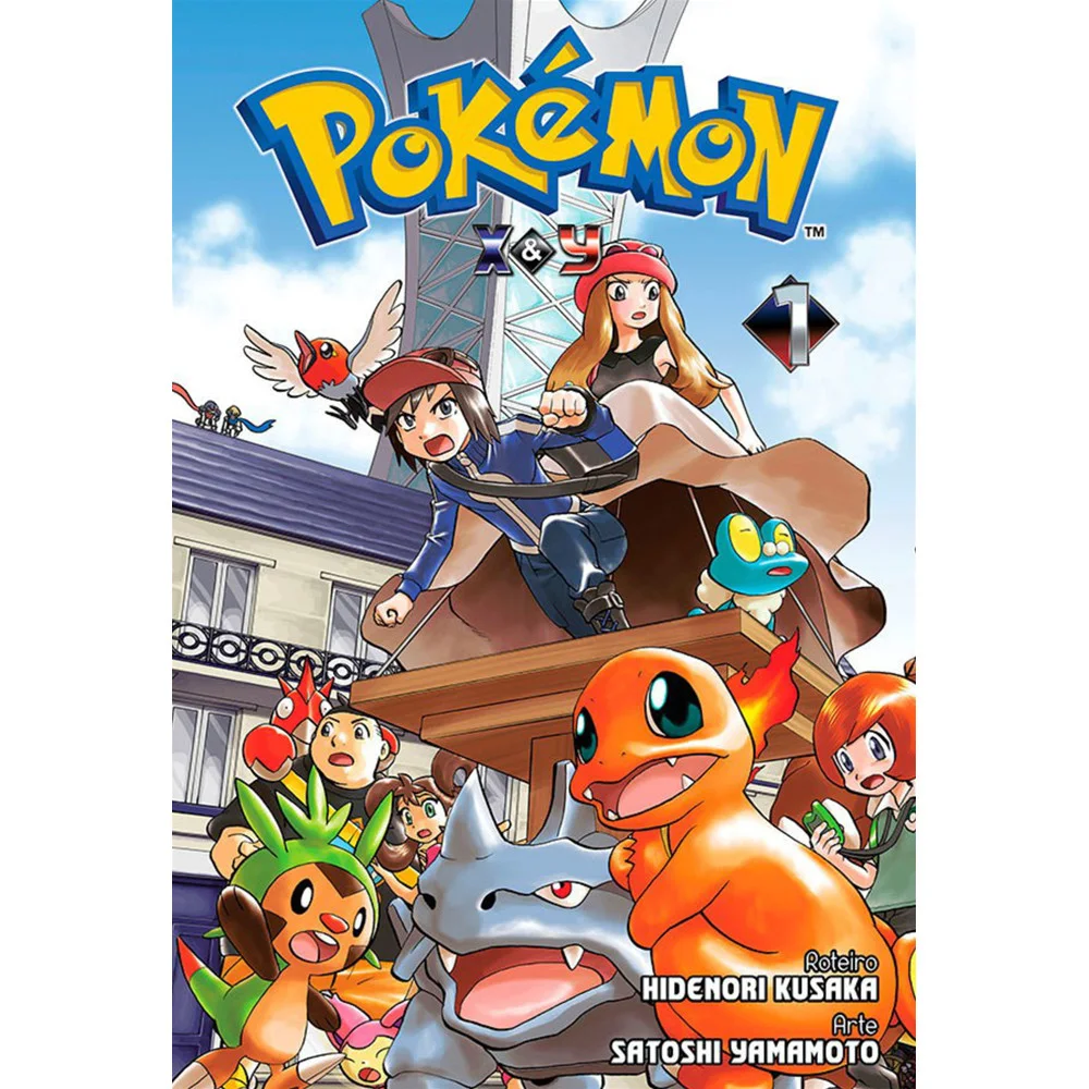 Mangá - Pokémon X & Y 01 - Novo/Lacrado - Editora Panini -