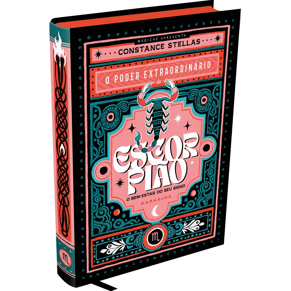 Livro - O poder extraordinário de escorpião - por Constance Stellas - Editora Darkside